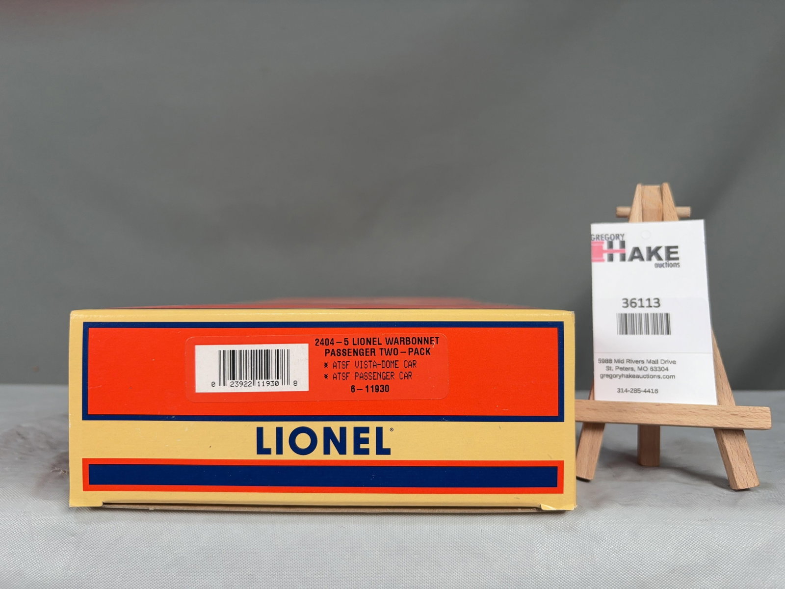 Lionel Warbonnet Passenger Two-Pack 11930 w/ OB (1 of 3)