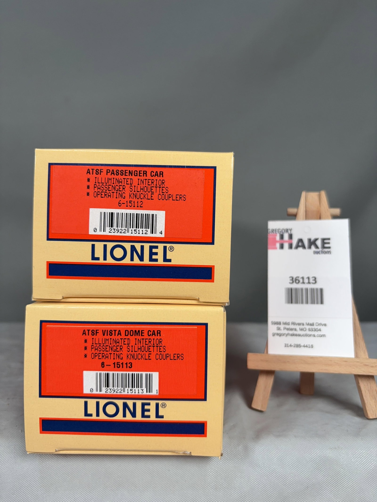Lionel Warbonnet Passenger Two-Pack 11930 w/ OB - 2