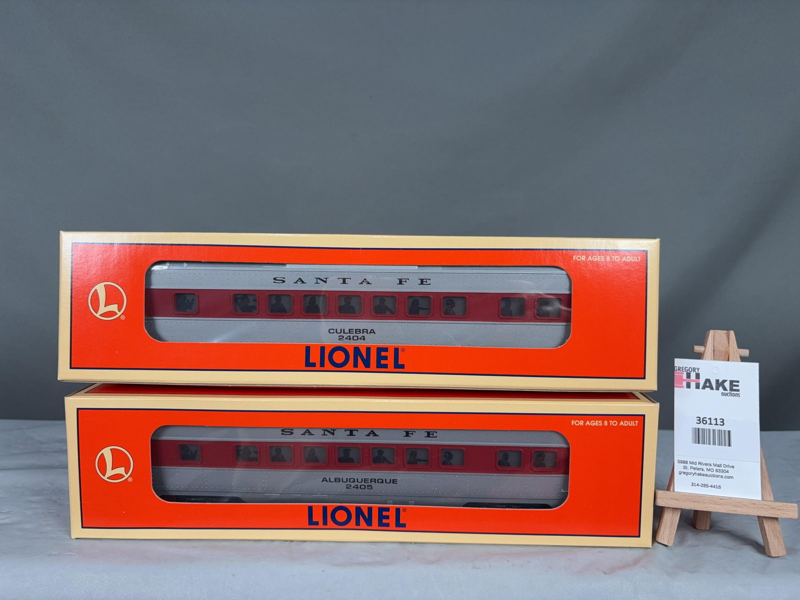 Lionel Warbonnet Passenger Two-Pack 11930 w/ OB - 3