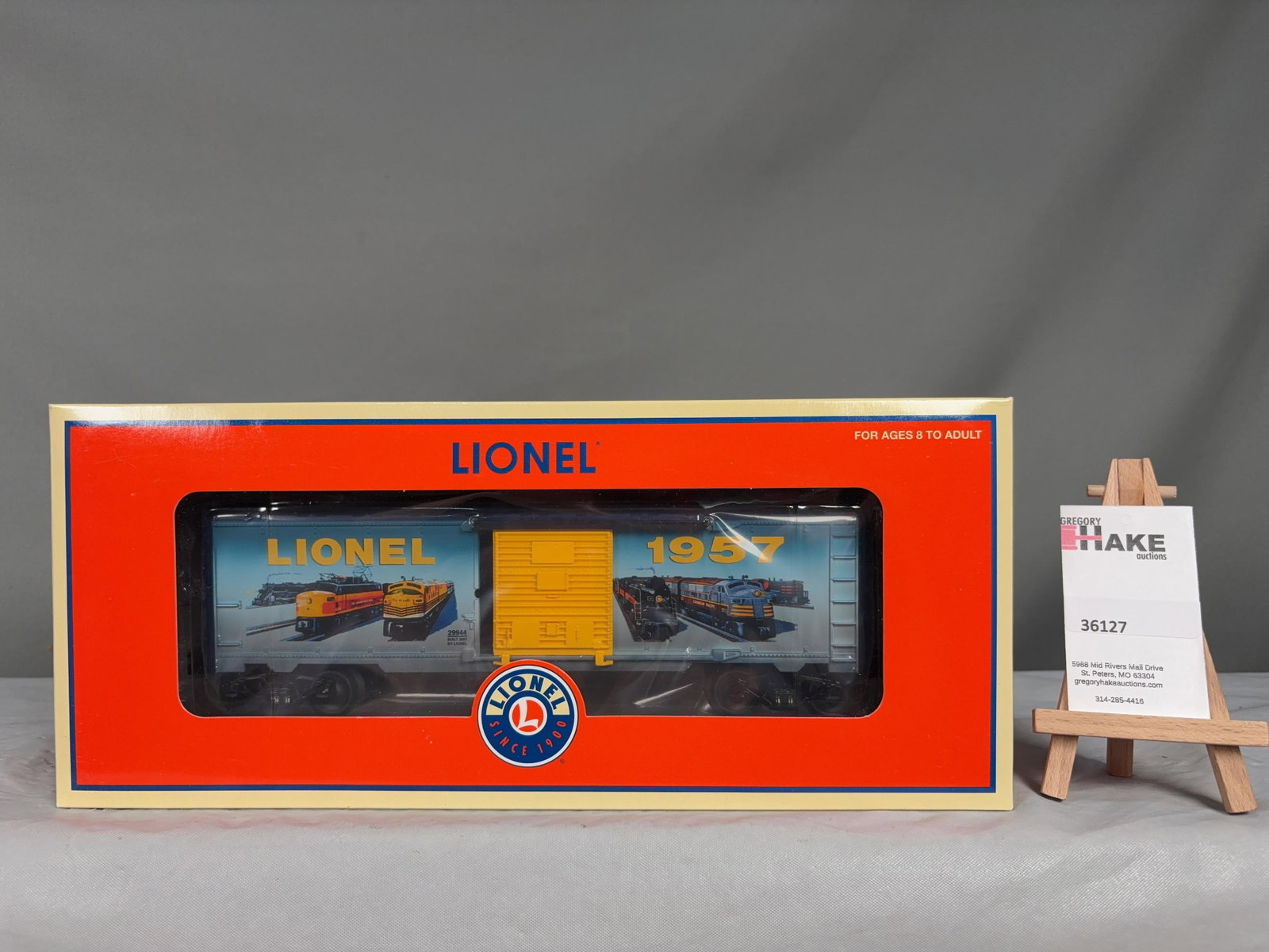 Lionel 1957 Art Boxcar 29944 w/ OB - 2