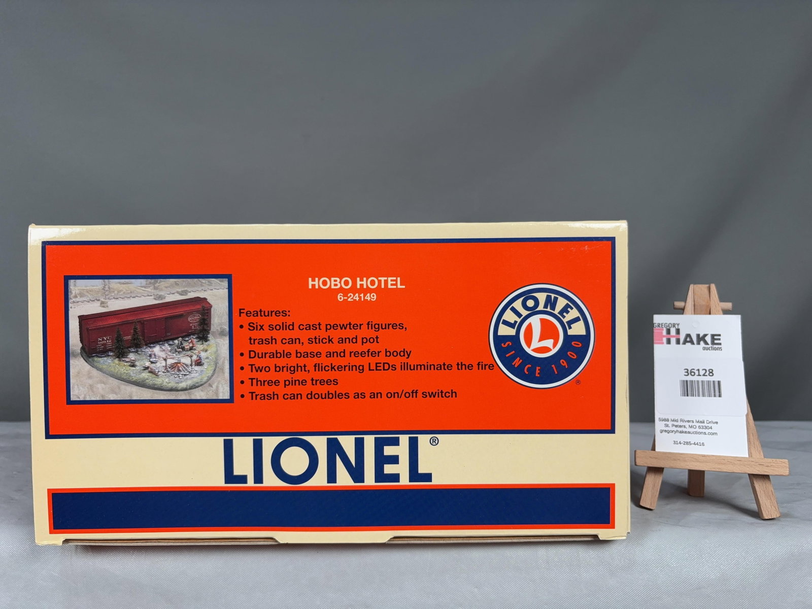 Lionel Hobo Hotel 24149 w/ OB: Lionel Hobo Hotel 24149 w/ OB, C10 � Size 14x11x6