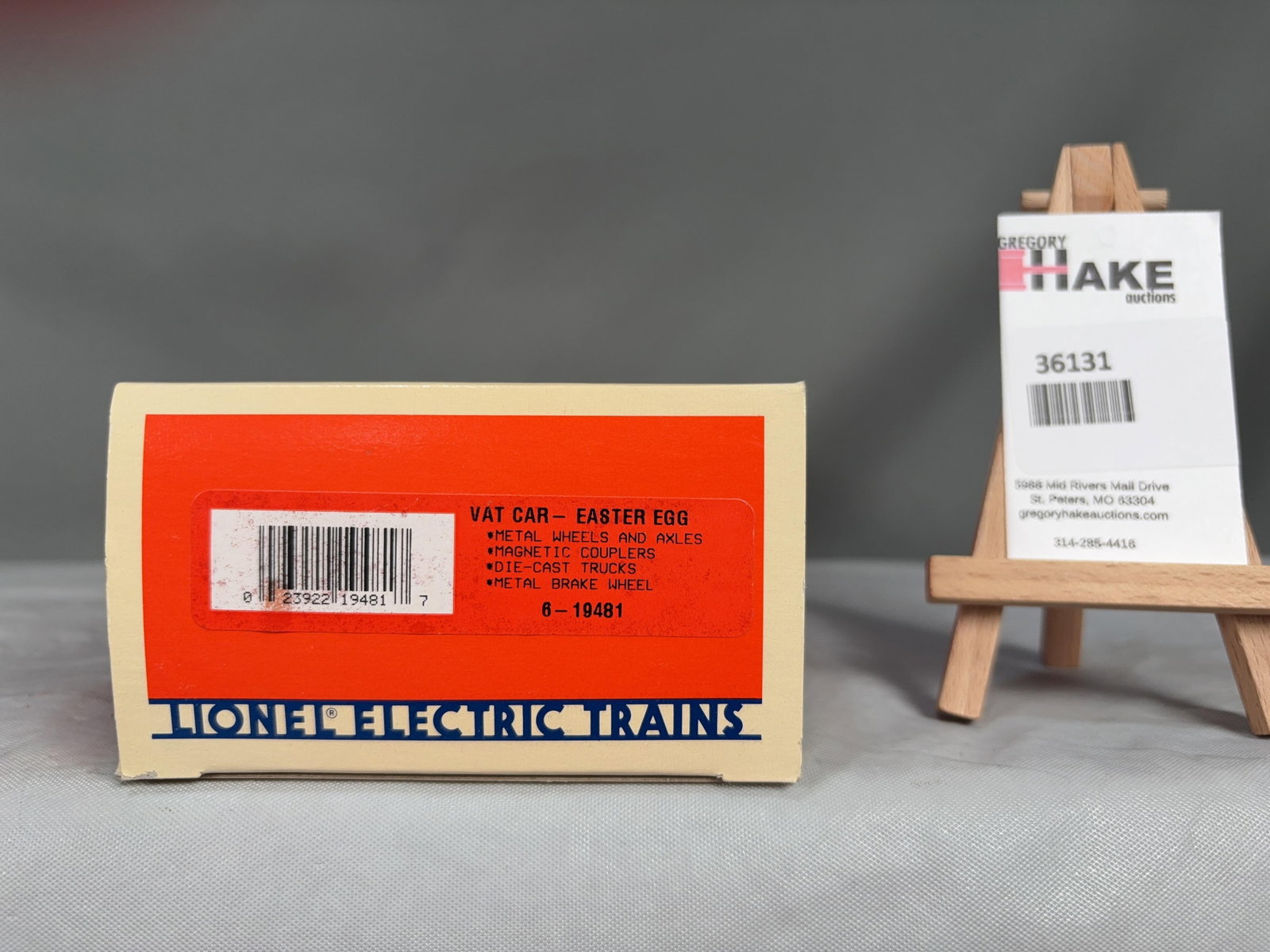 Lionel Vat Car - Easter Egg 19481 w/ OB (1 of 2)