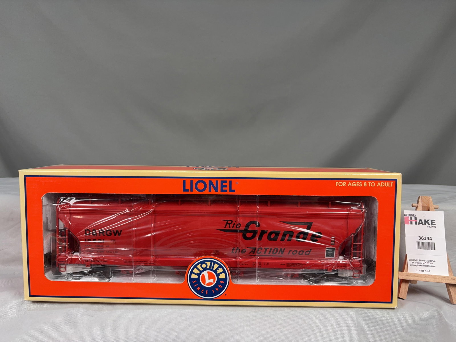 Lionel Rio Grande ACF 4-Bay Hopper 17187 w/ OB - 2