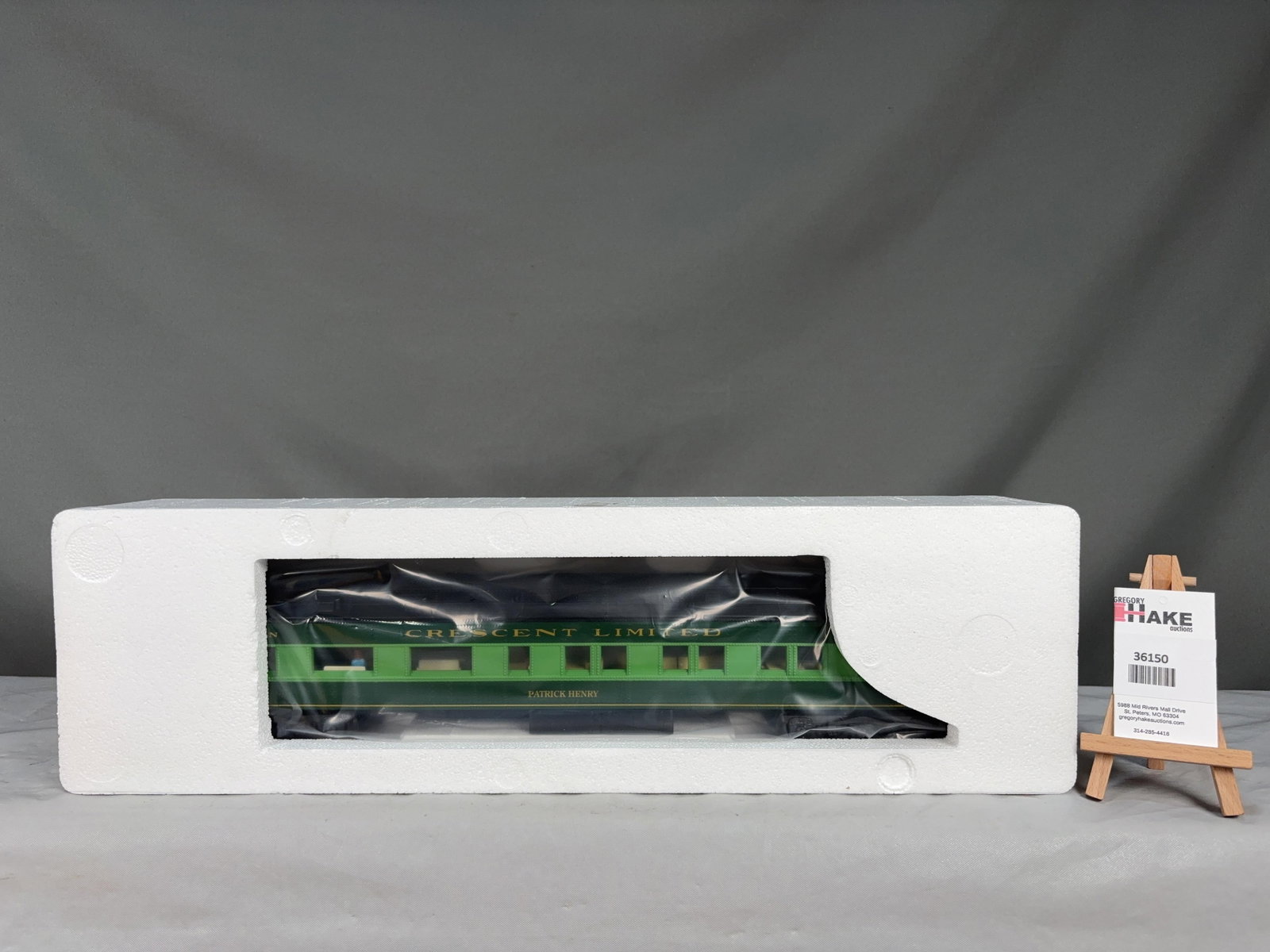 K-LIne Southern O Scale HW Patrick Henry Observation K4486-0007 w/OB - 2
