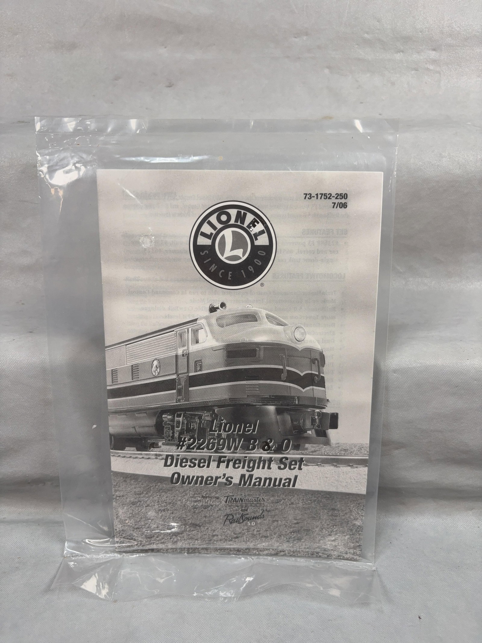 Lionel LTI Postwar Series Train Set #6-31752 B&O F-3's Freight Train Set w/ OB - 3