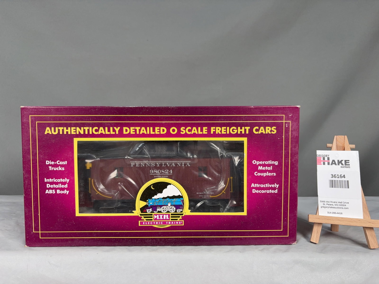 MTH Pennsylvania N-6B Caboose 20-91442 w/ OB - 2
