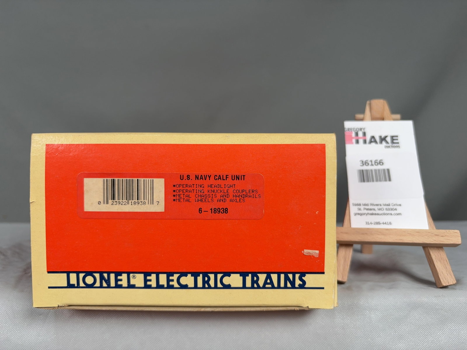 Lionel U.S. Navy Calf Unit 18938 w/ OB (1 of 2)