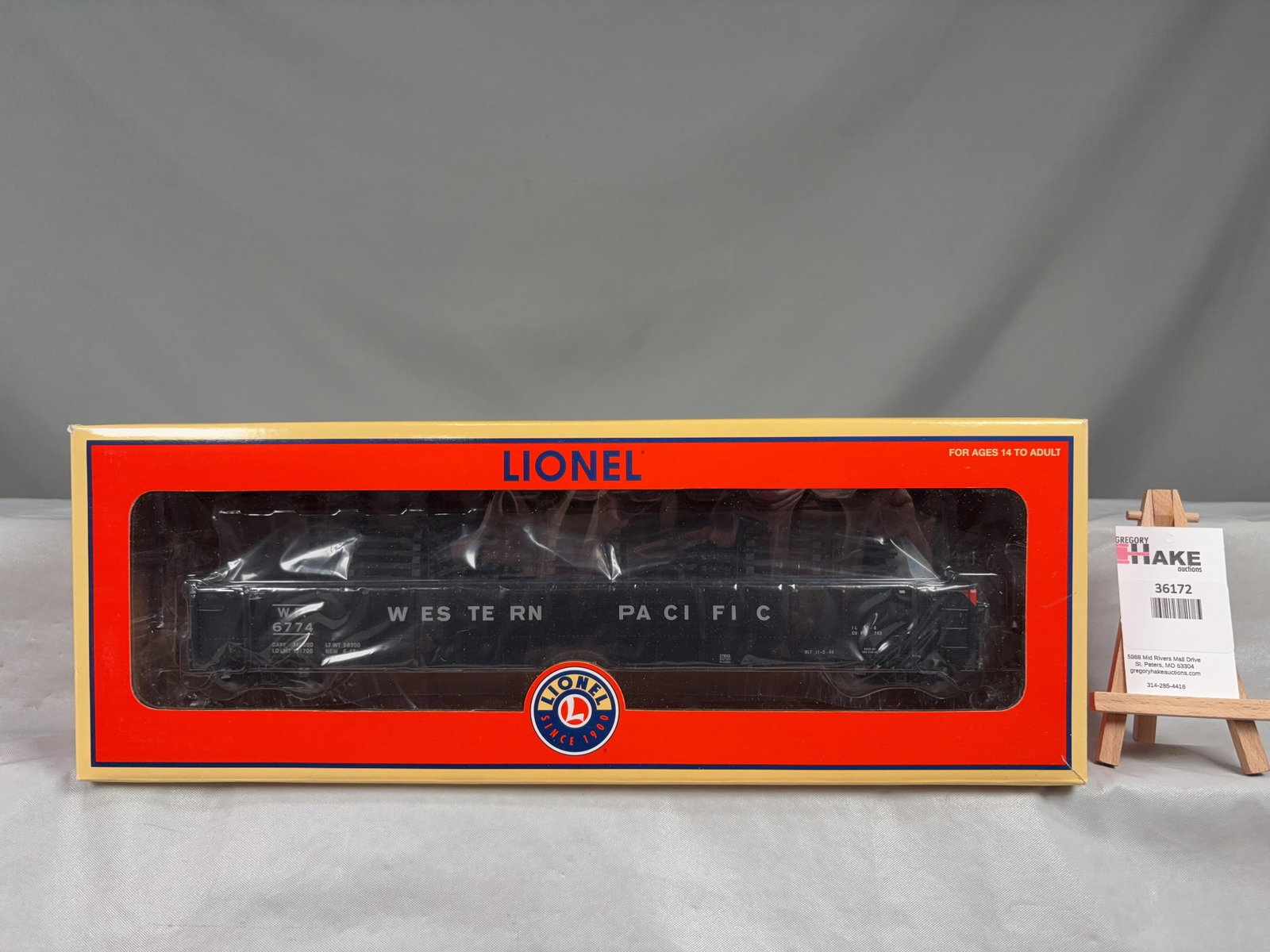 Lionel WP PS-5 Gondola 27843 w/ OB - 2