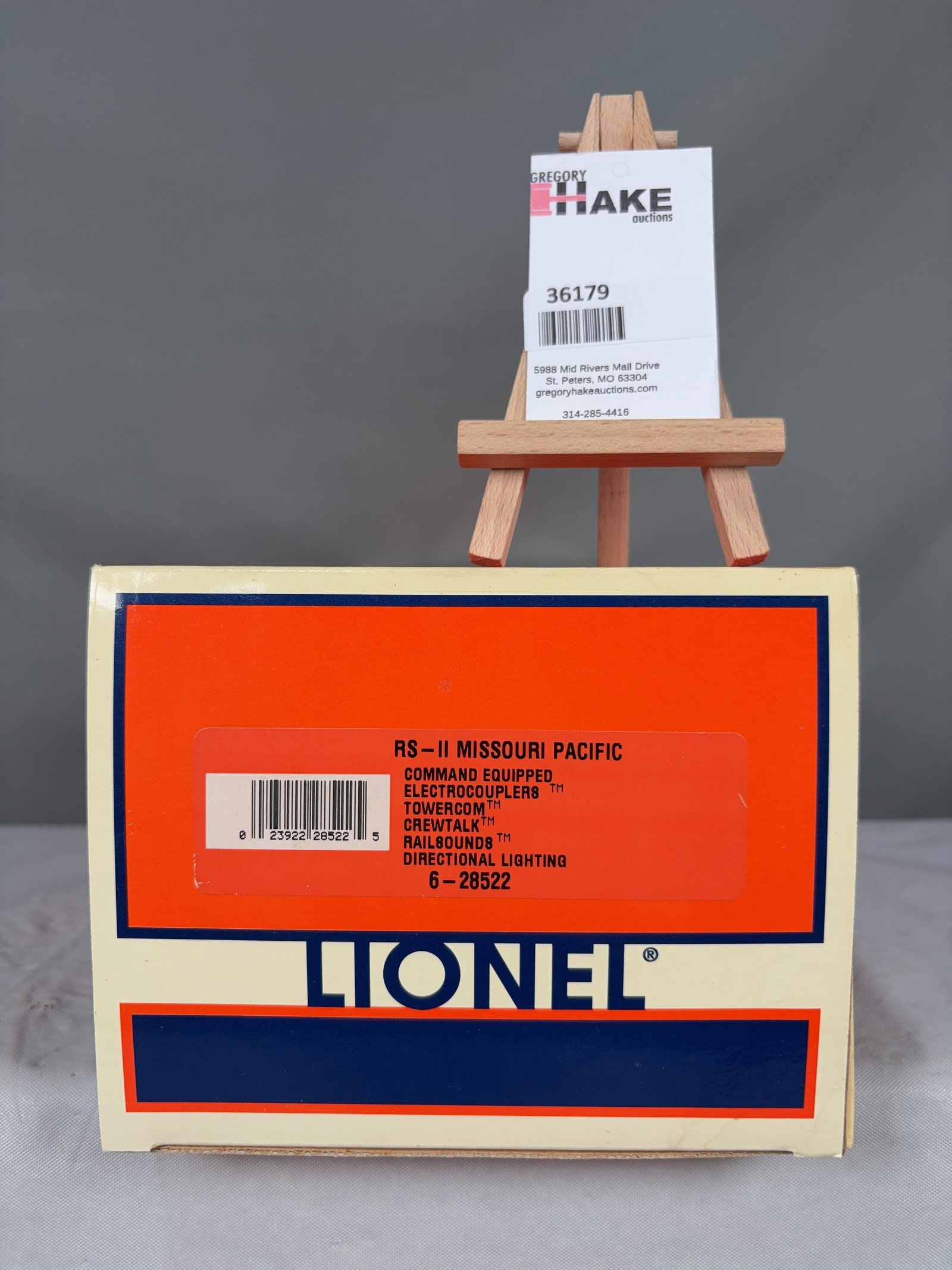 Lionel RS - II Missouri Pacific 28522 w/ OB: Lionel RS - II Missouri Pacific 28522 w/ OB, C9. � Size 18x7x5