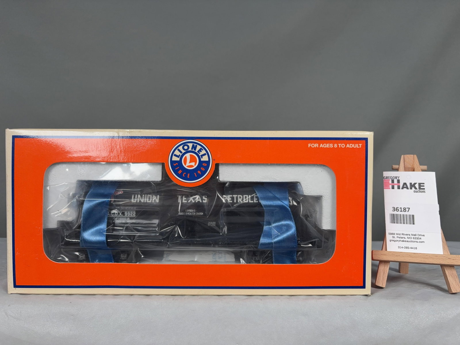 Lionel Union Texas 8000 Gallon Tank Car 19644 w/ OB - 2