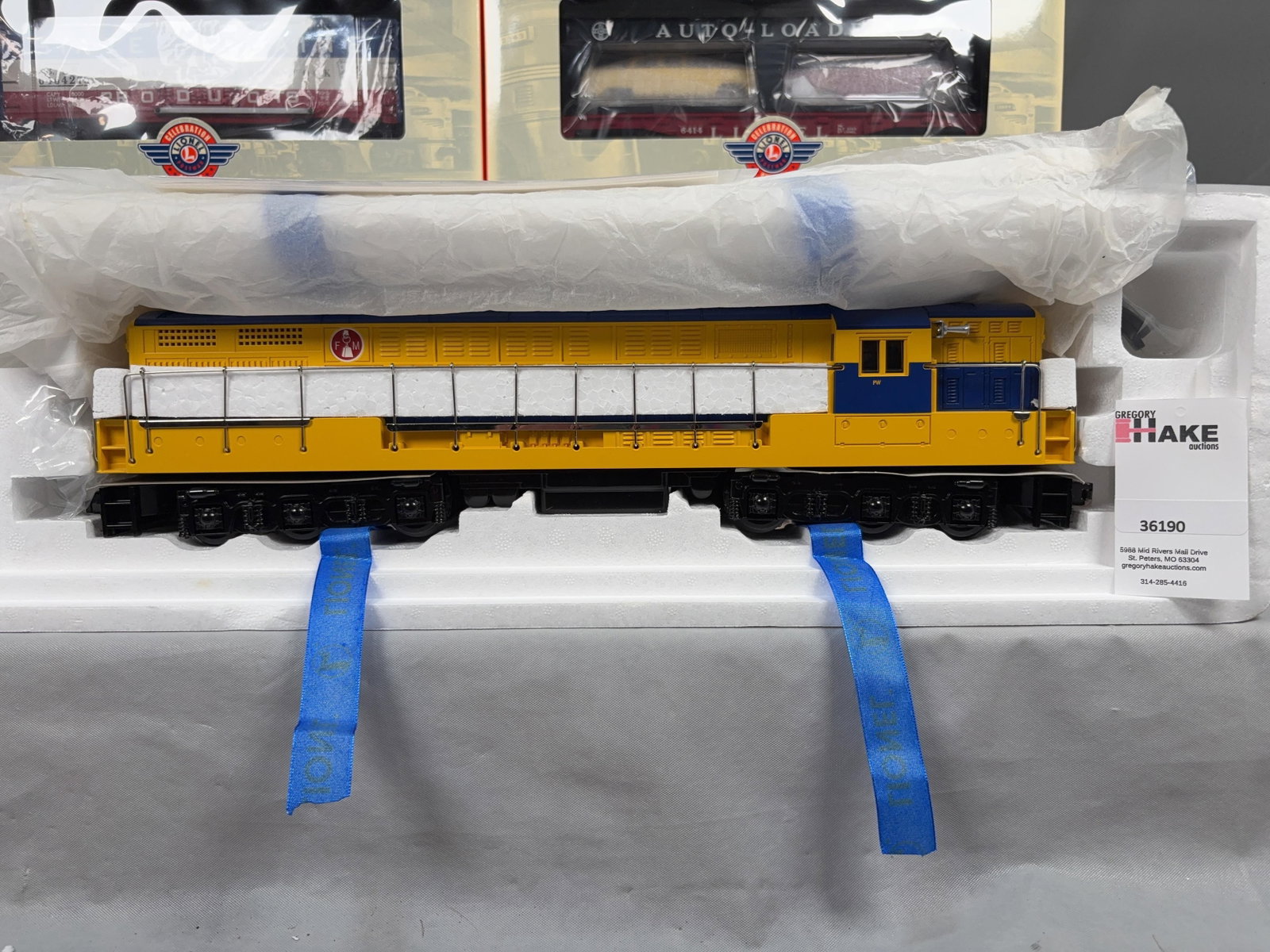 Lionel LTI 6-31740 Postwar Celebration Series #2519W Virginian Diesel Freight Set w/ OB - 5