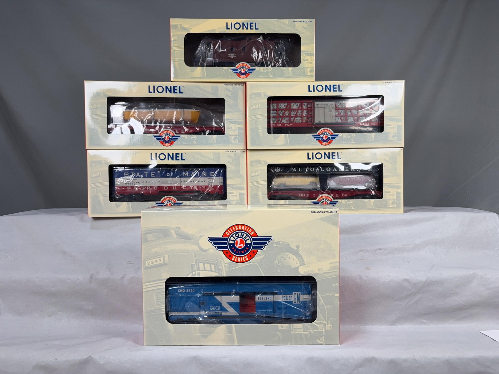Lionel LTI 6-31740 Postwar Celebration Series #2519W Virginian Diesel Freight Set w/ OB - 6