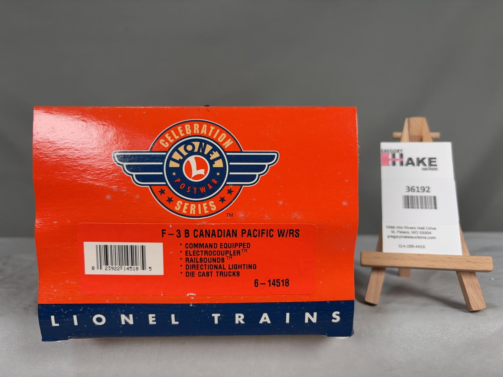 Lionel Postwar Series F-3 Canadian Pacific w/RS 14518 w/ OB (1 of 4)