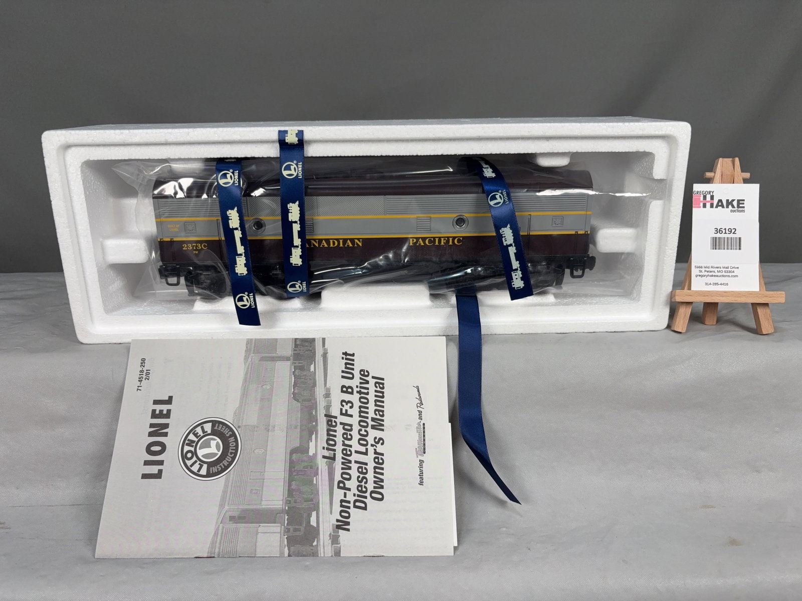 Lionel Postwar Series F-3 Canadian Pacific w/RS 14518 w/ OB - 2