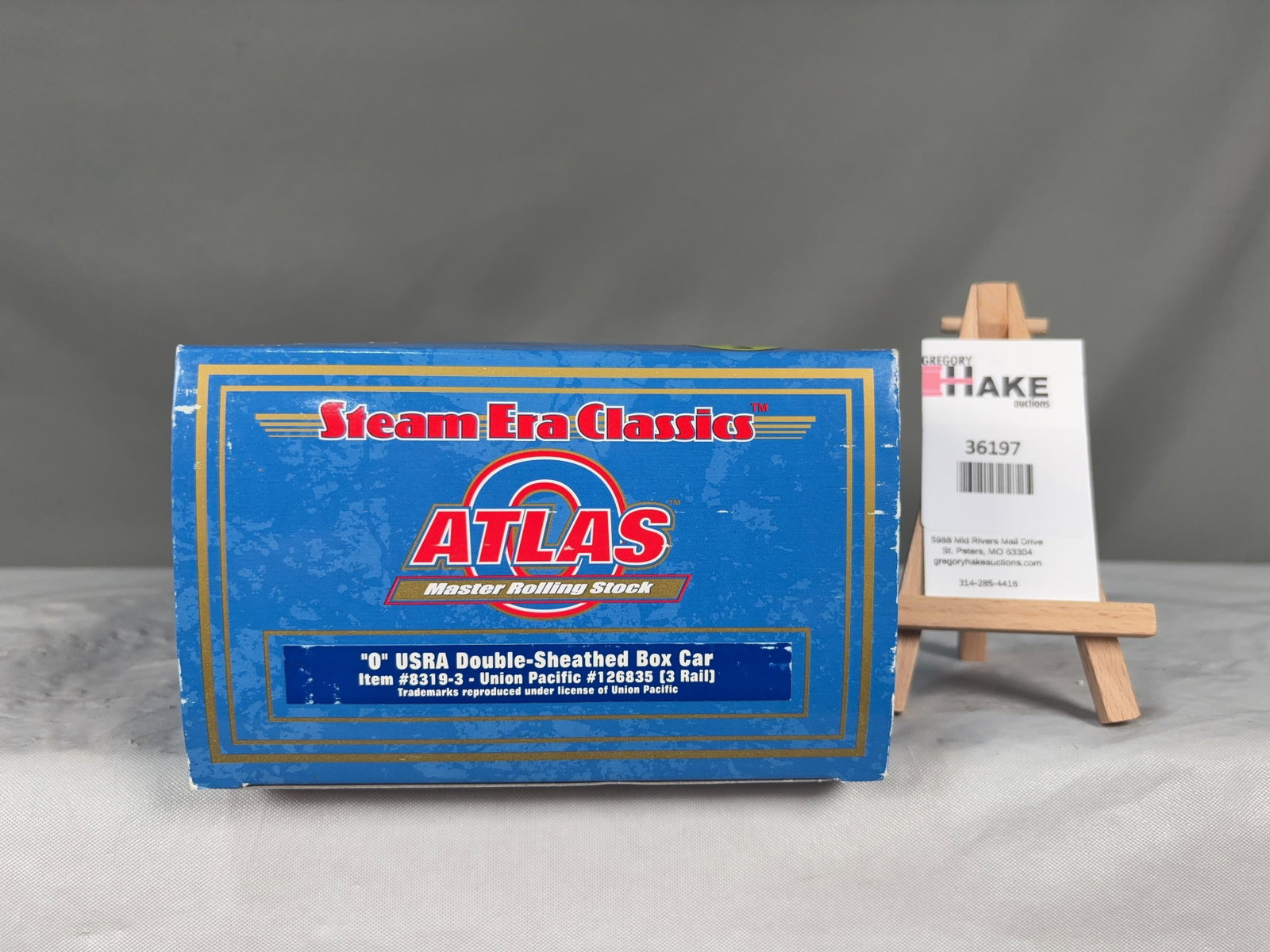 Atlas O USRA Double-Sheathed Boxcar Union Pacific 8319-3 w/ OB (1 of 2)