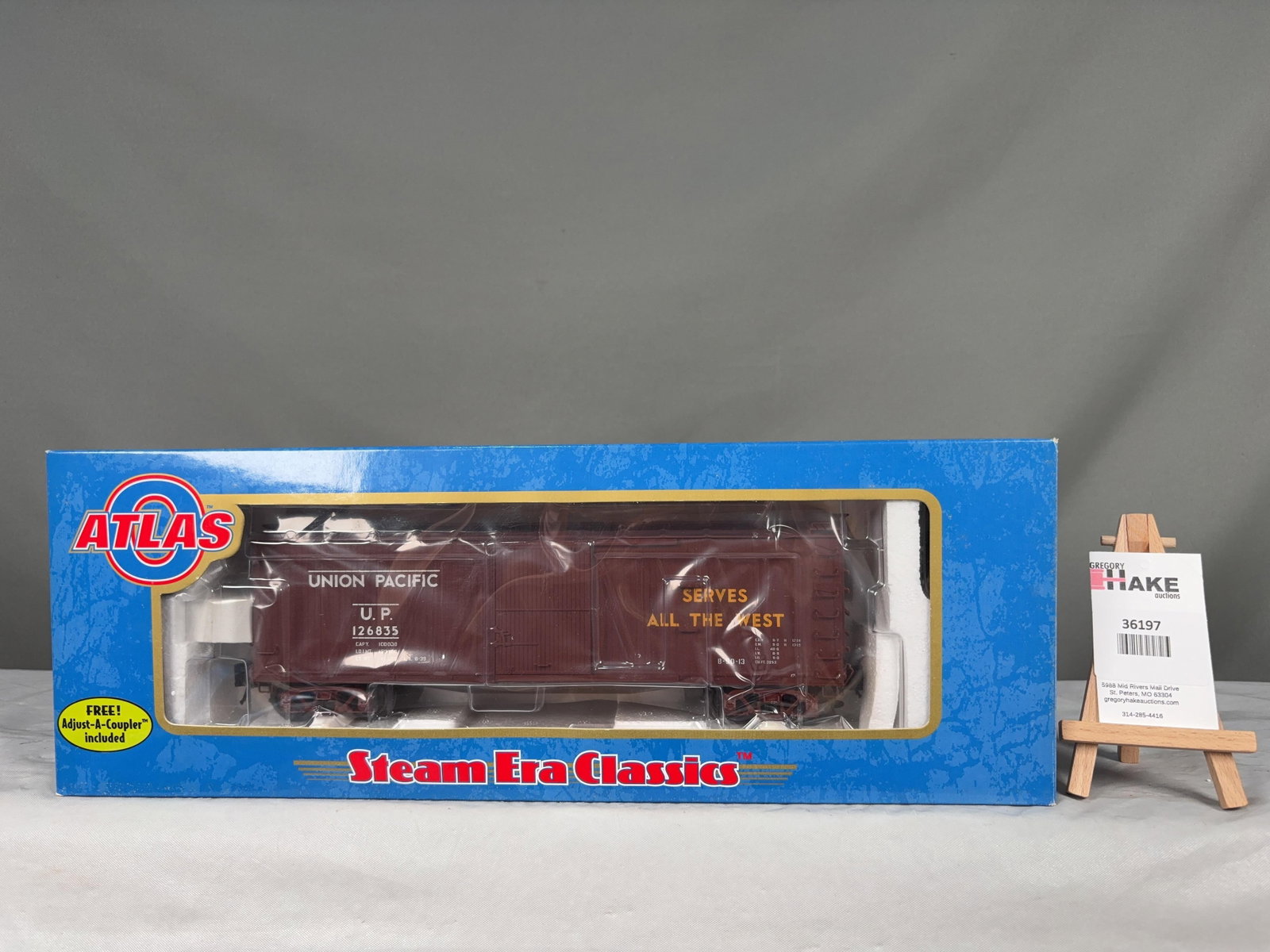 Atlas O USRA Double-Sheathed Boxcar Union Pacific 8319-3 w/ OB - 2