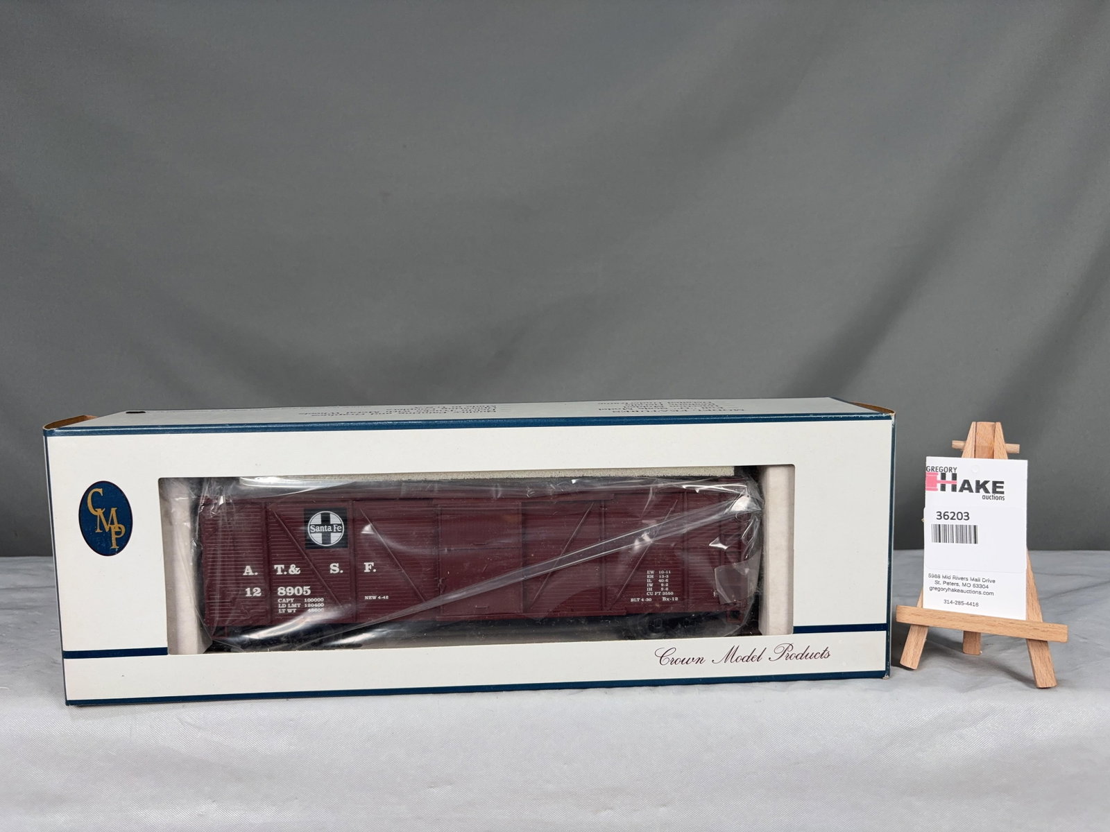Crown Model Products Santa Fe Outside Braced Hi Rail OB-100 w/OB - 2