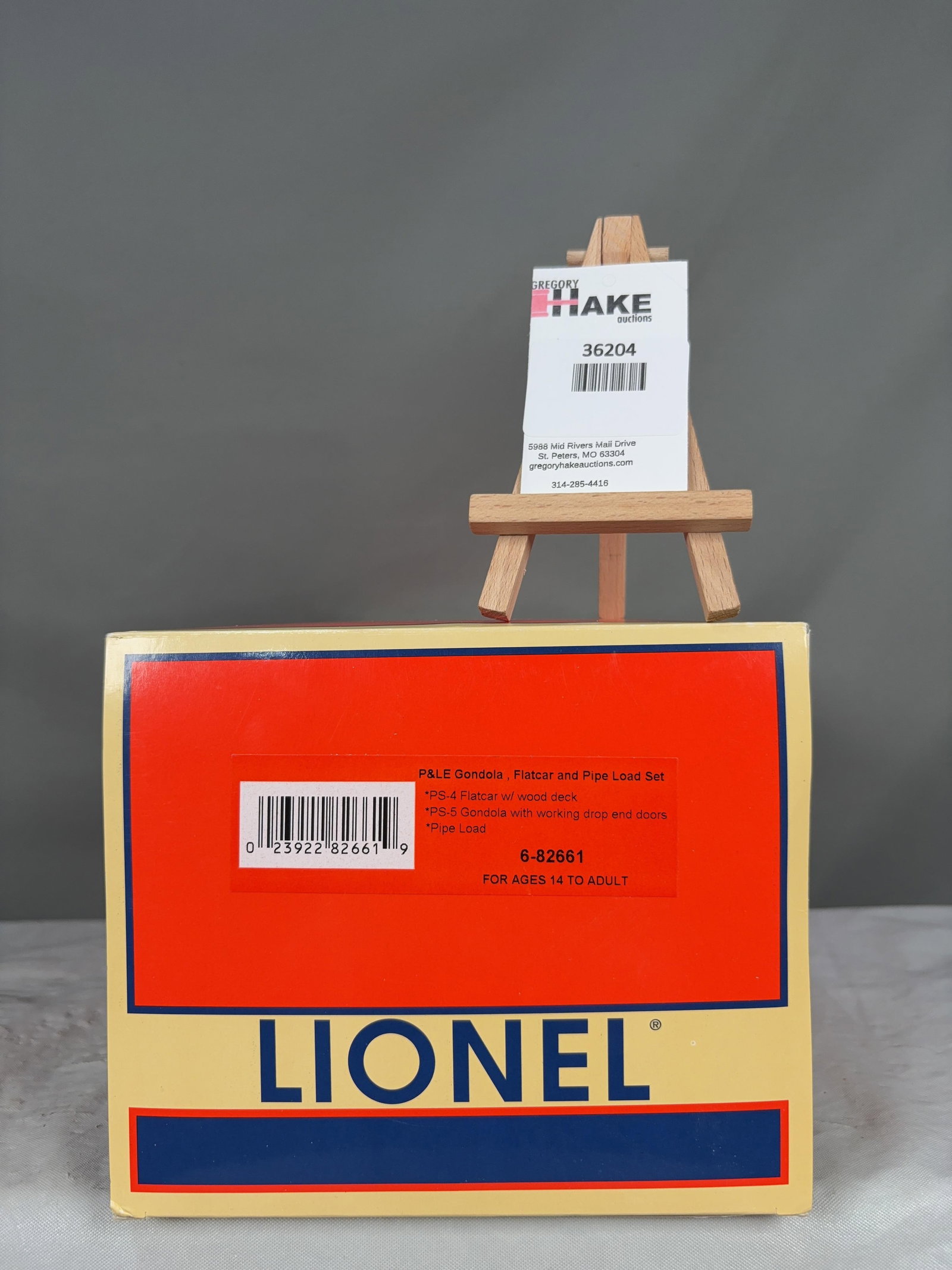 Lionel P&LE Flatcar and Pipe Load Set 82661 w/ OB (1 of 3)