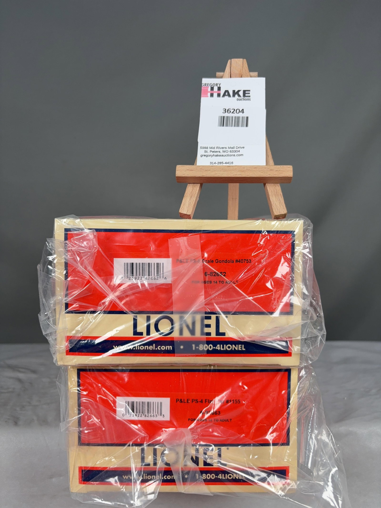 Lionel P&LE Flatcar and Pipe Load Set 82661 w/ OB - 2