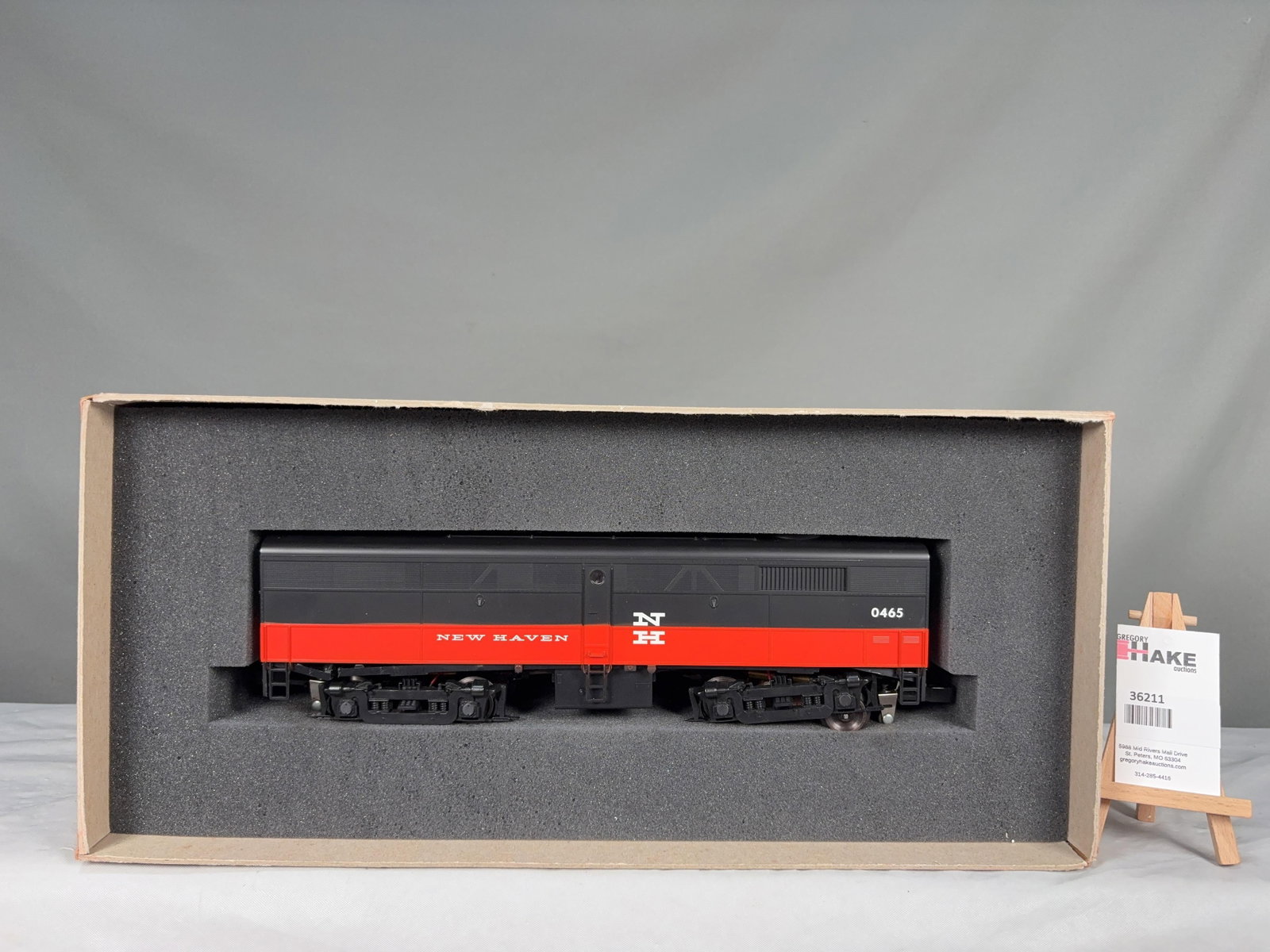 Weaver Hi-Rail FA-2 Diesel Locomotive B Unit New Haven 6601 w/OB - 2