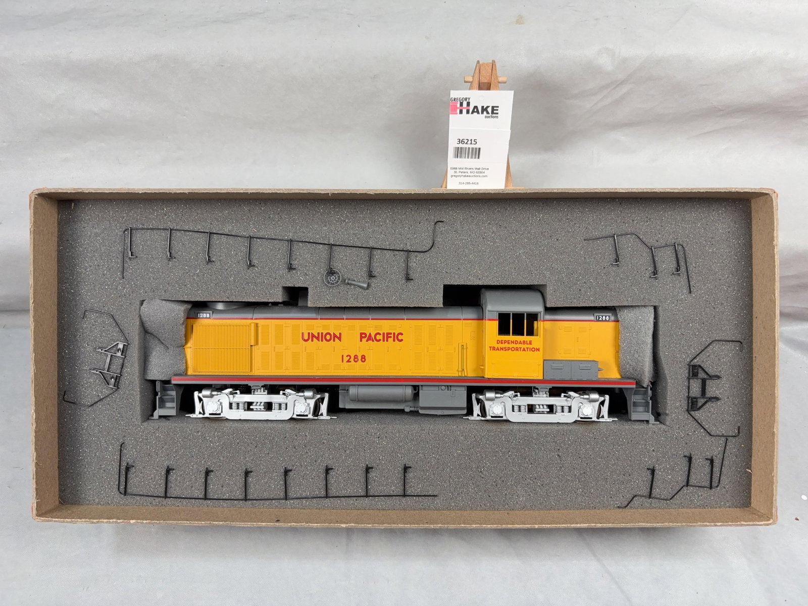 Weaver O Scale RS-3 Diesel Locomotive 5012 Union Pacific w/OB - 2