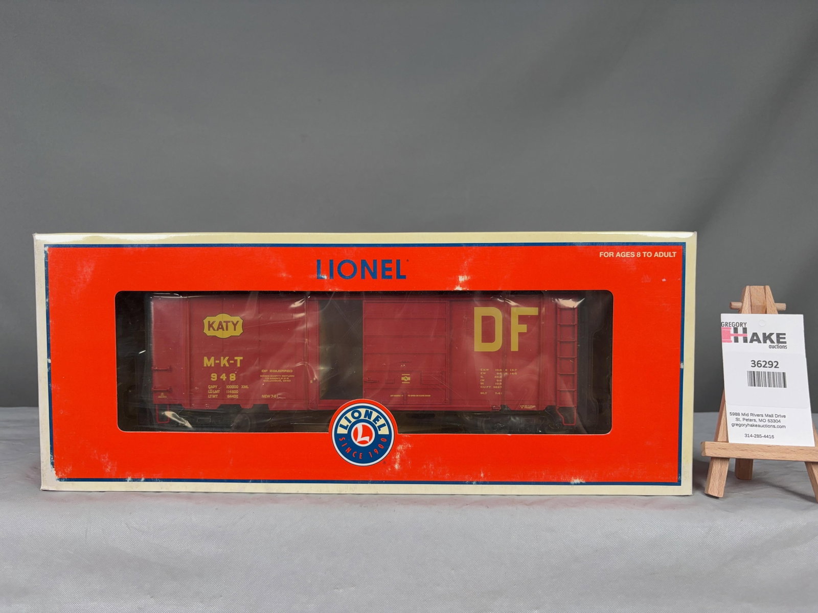 Lionel Missouri Kansas PS-1 Boxcar 27211 - 2
