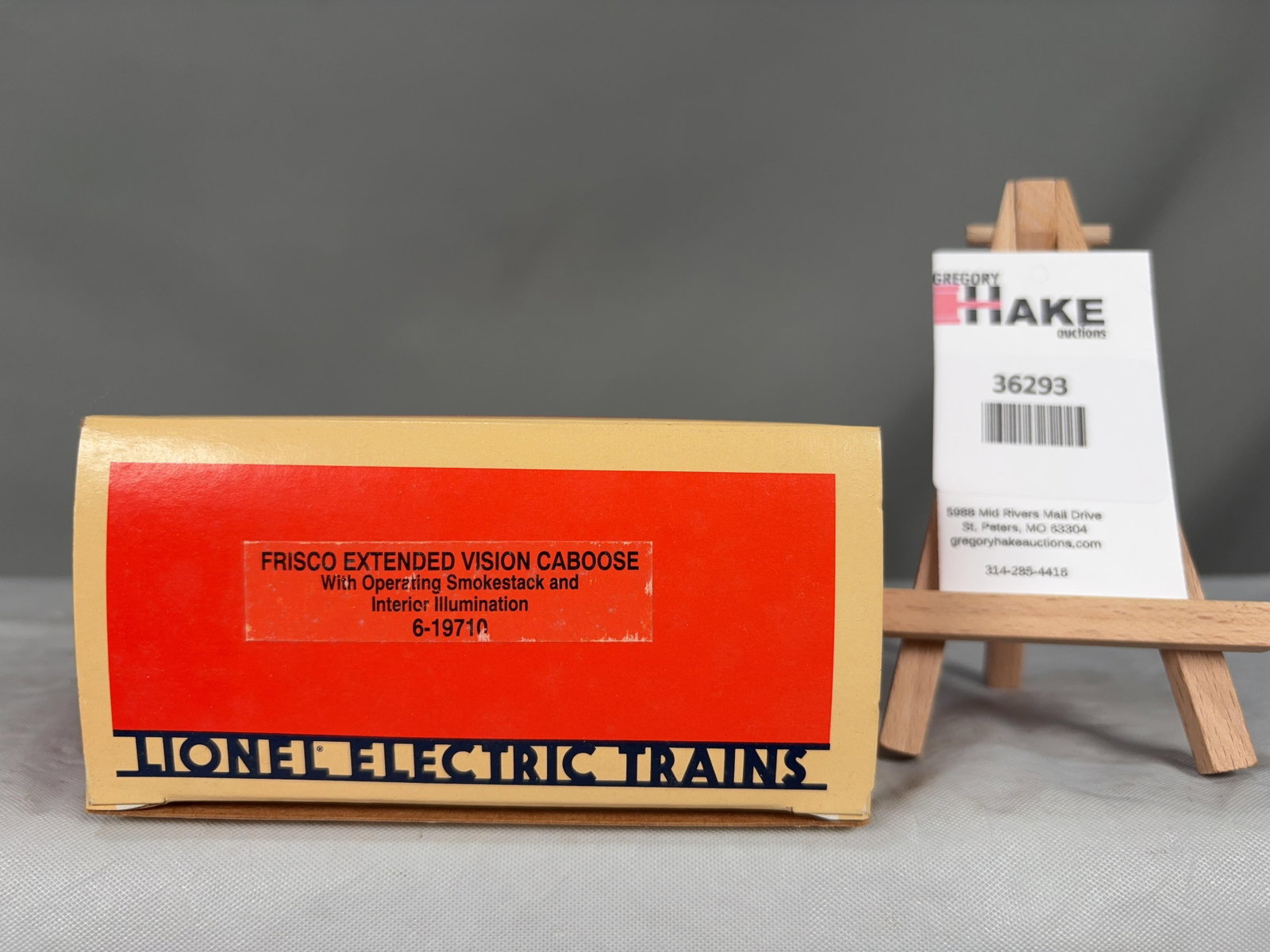 Lionel Frisco Extended Vision Caboose 19710: Lionel Frisco Extended Vision Caboose 19710, w/OB C9 � Size 13x5x3