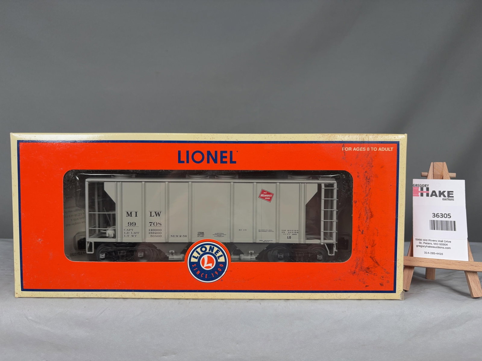 Lionel Milwaukee Road PS-2 2-Bay Hopper 17030 - 2