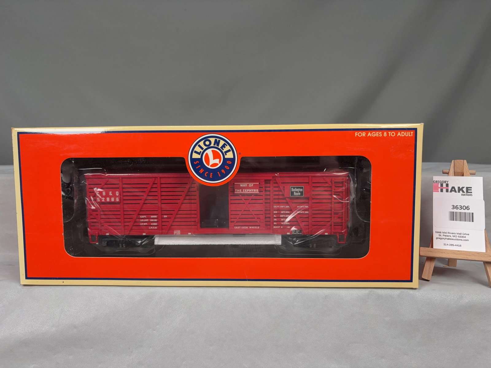Lionel Burlington 40 Ton Stock Car 17705 - 2