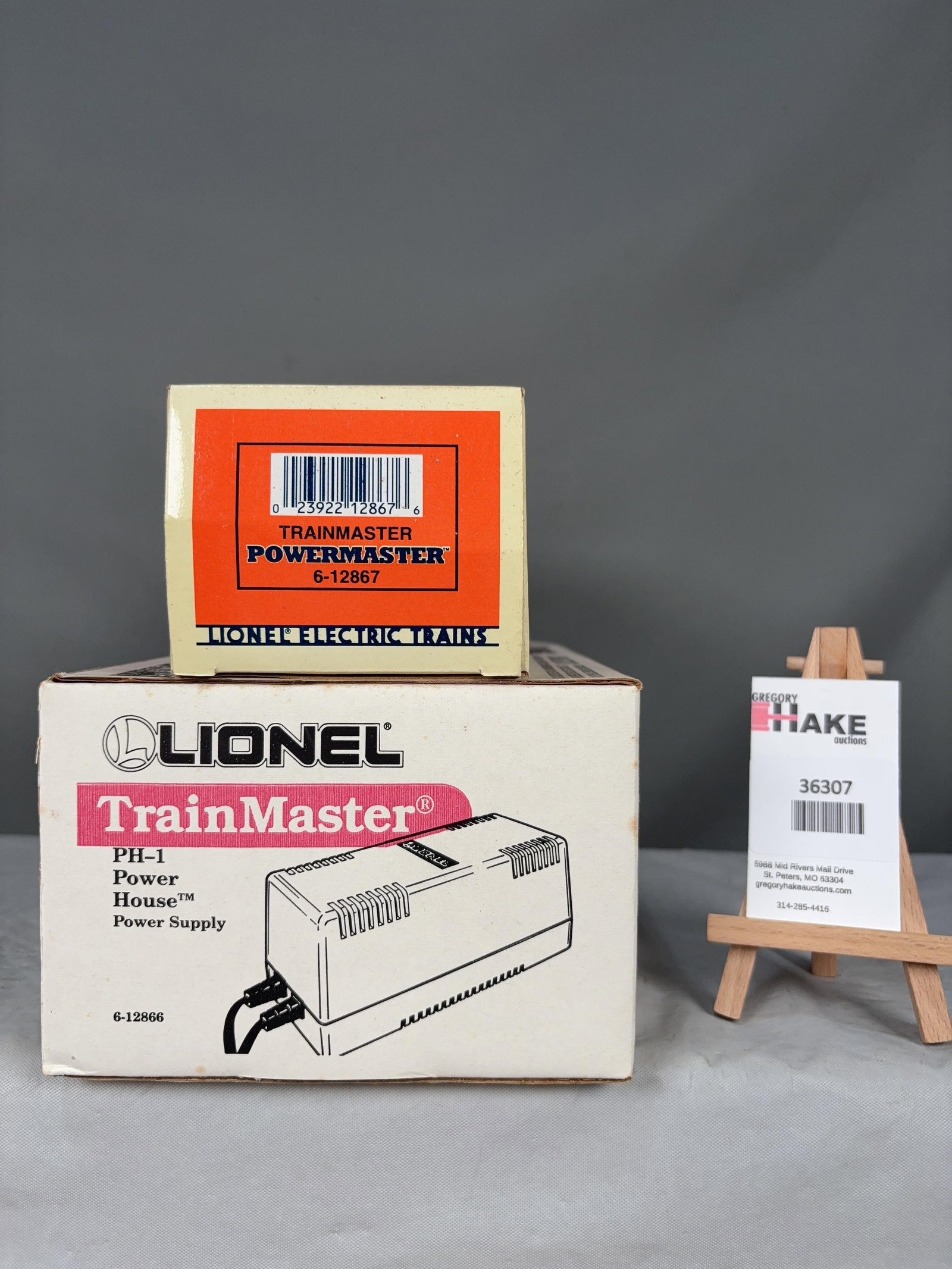 Lionel Trainmaster Powermaster 12867, Power Supply 12866 w/OB's (1 of 2)
