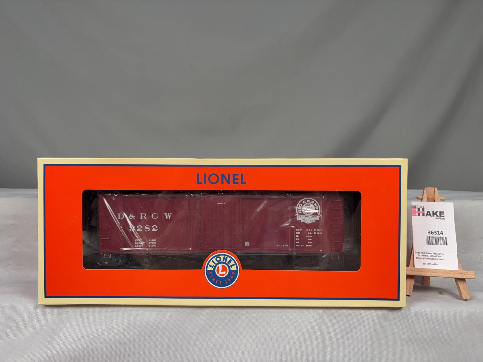 Lionel DRGW USRA Double Sheathed Boxcar 27261 - 2