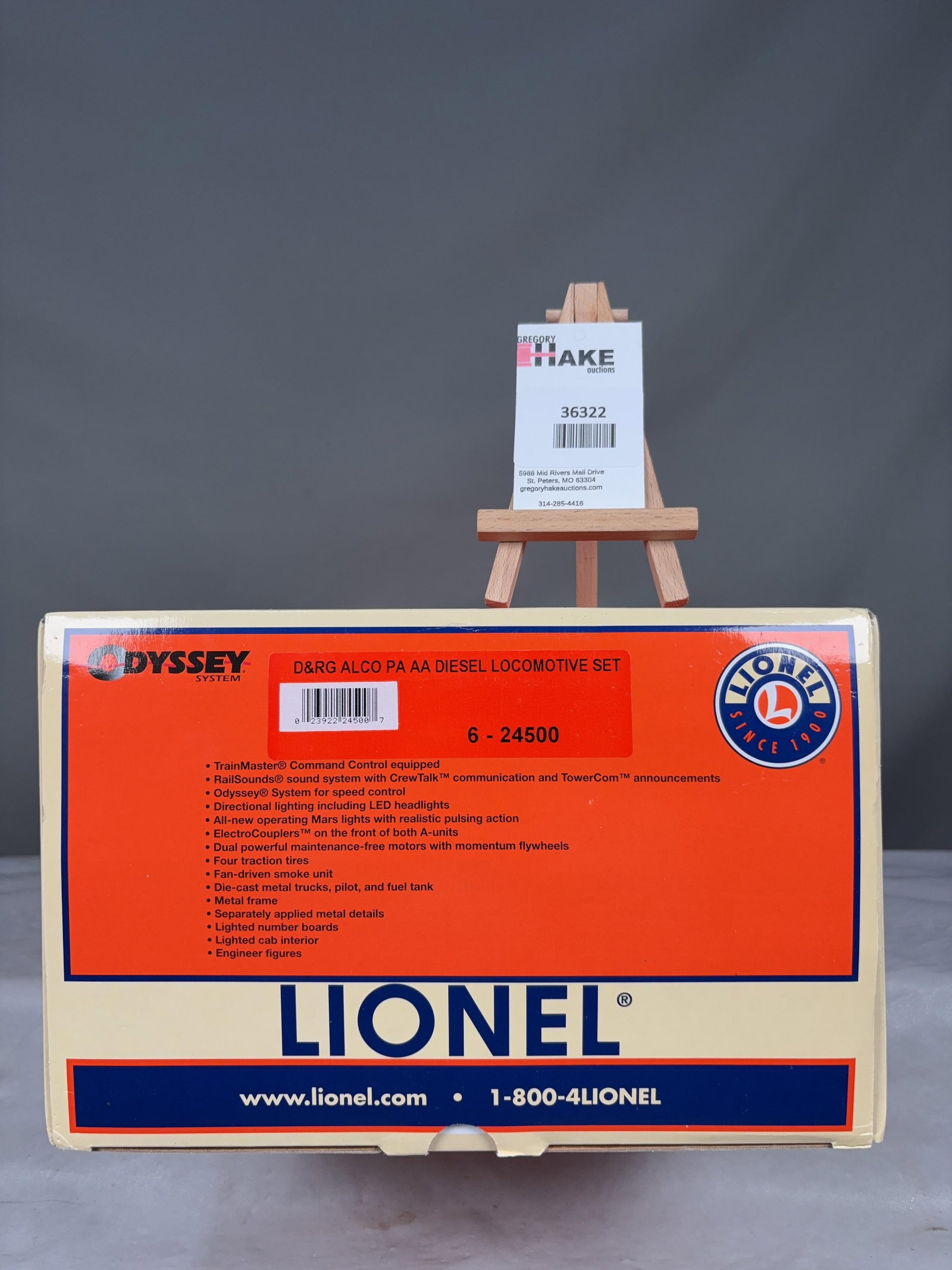 Lionel DR&G Alco PA AA Diesel Locomotive Set 24500 (1 of 4)