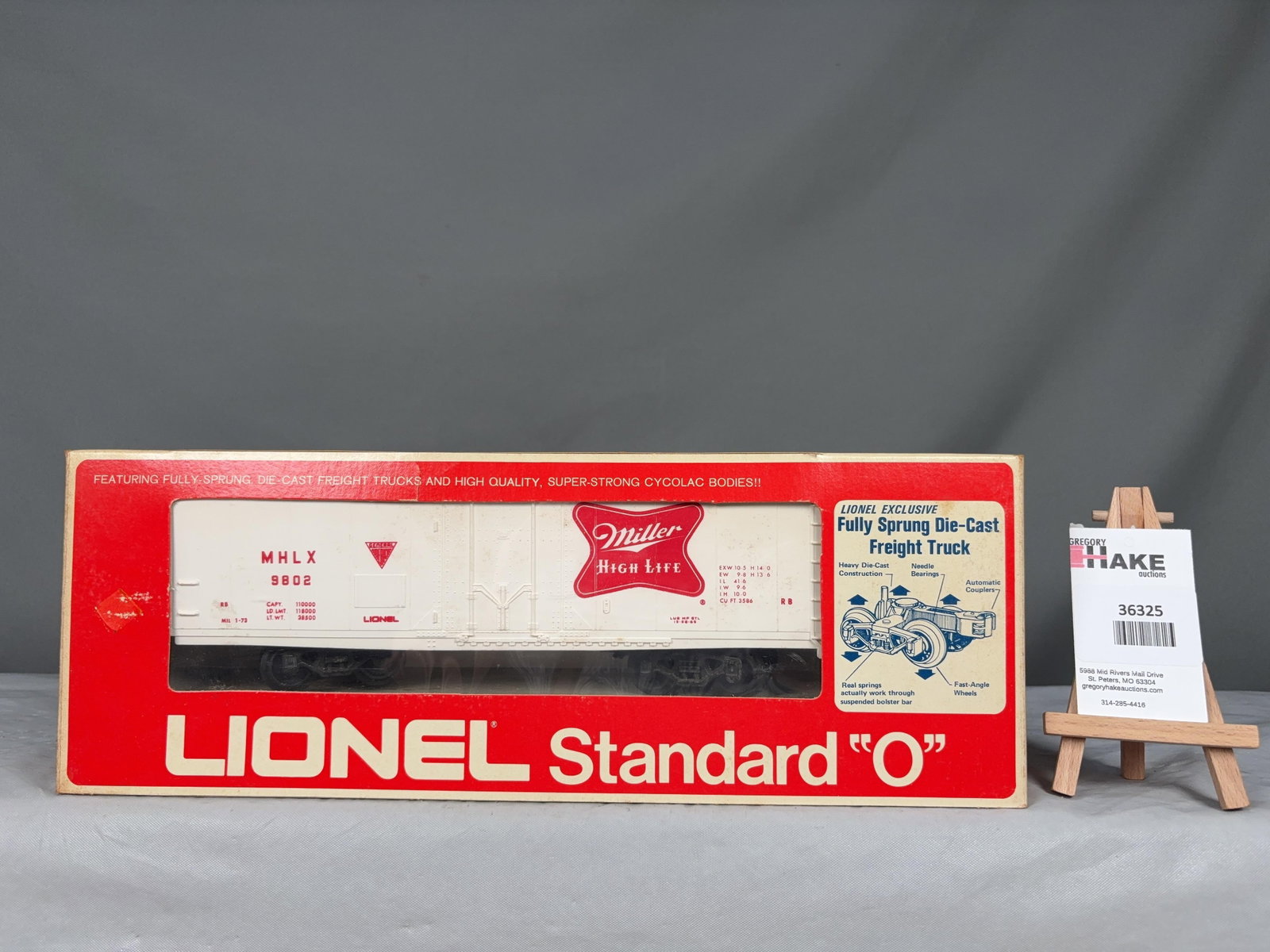Lionel Miller Reefer Car 9802 - 2