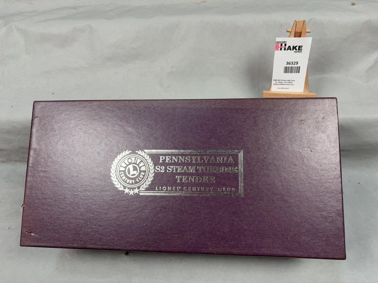 Lionel Pennsylvania S2 Steam Turbine Tender 18068 in Lionel Century Club Box (1 of 5)