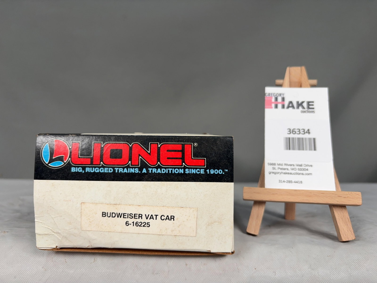 Lionel Budweiser Vat Car 16225 w/ OB (1 of 2)