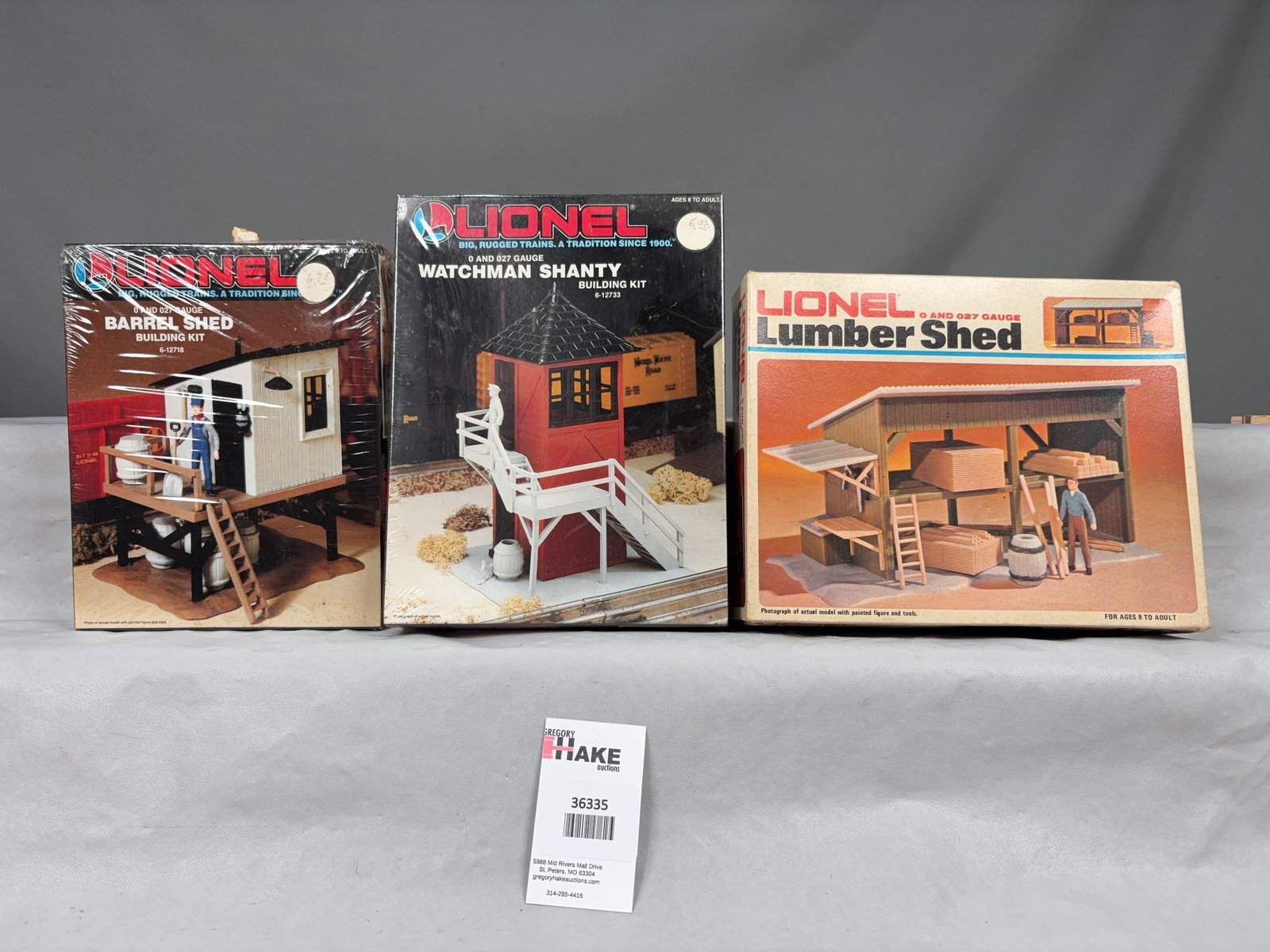 3 Lionel Building Kits w/OB's w/ OB - 2