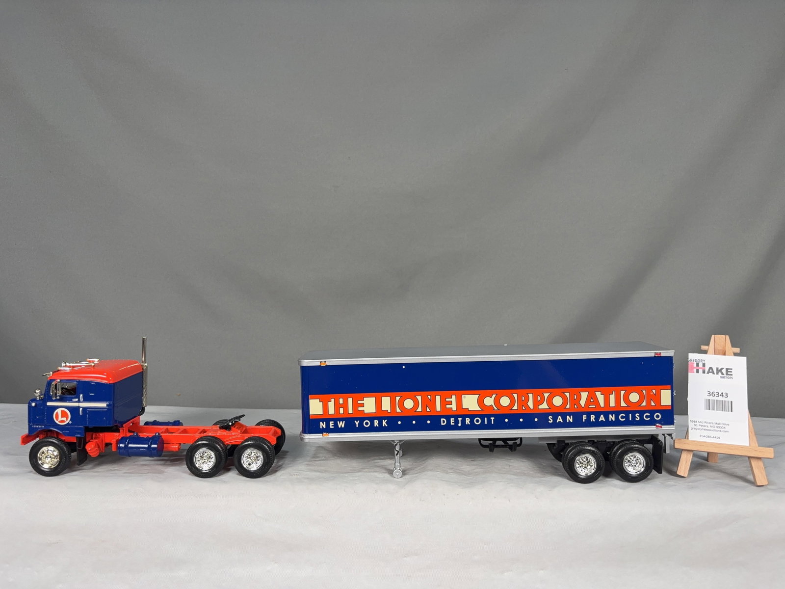 Lionel Eastwood Automobile Trans Collection Limited Edition Die Cast Metal Truck 325500 w/ OB - 5