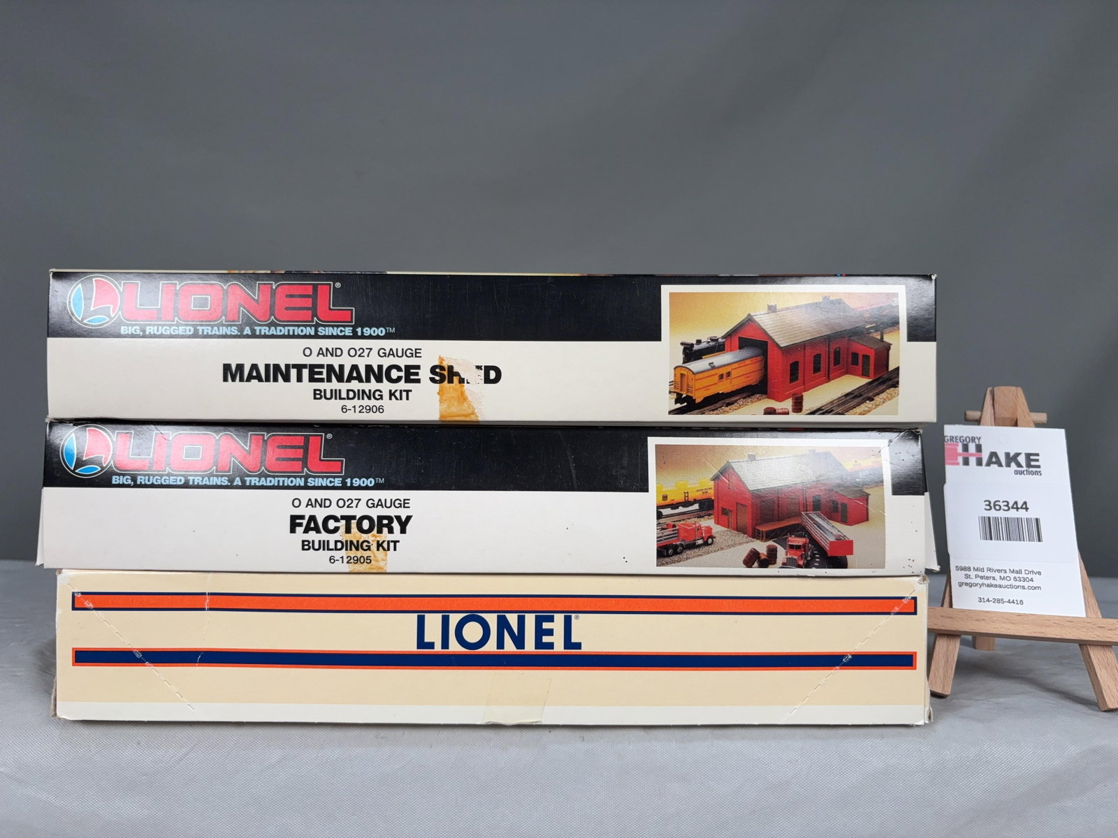 3 Lionel Building Kits w/OB's (1 of 7)
