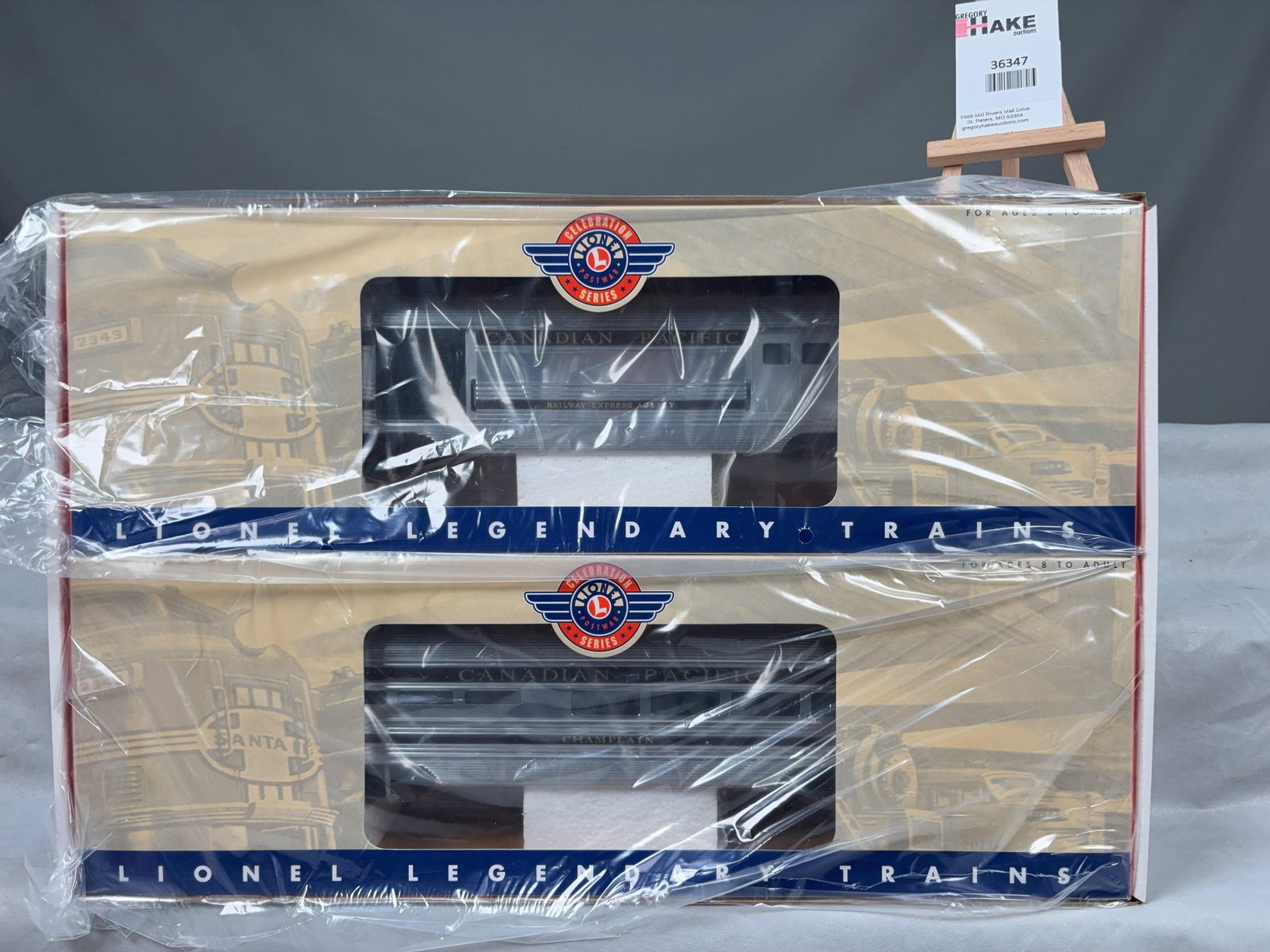 Lionel Canadian Pacific Passenger Car 2 Pack 39106 w/ OB - 2