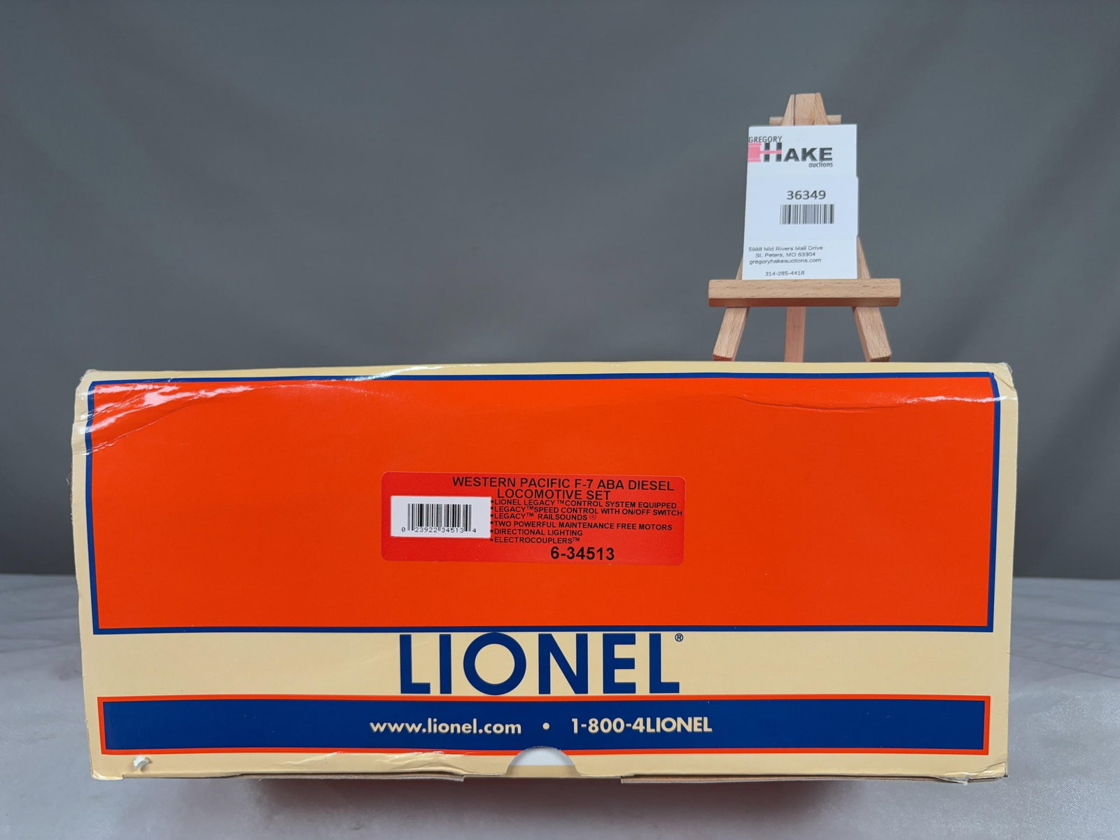 Lionel Western Pacific f-7 ABA Diesel Locomotive Set 34513 w/ OB (1 of 3)
