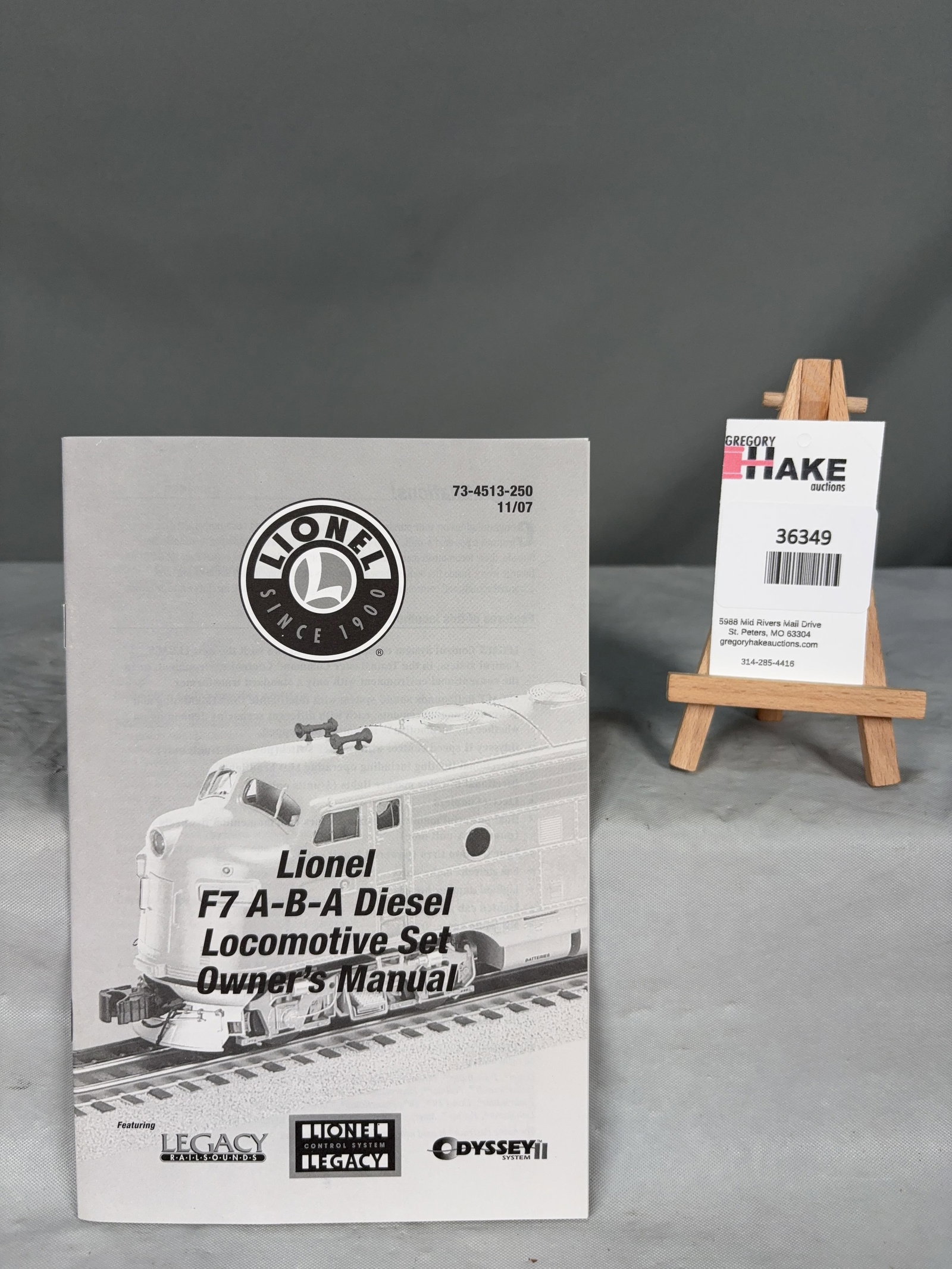 Lionel Western Pacific f-7 ABA Diesel Locomotive Set 34513 w/ OB - 3