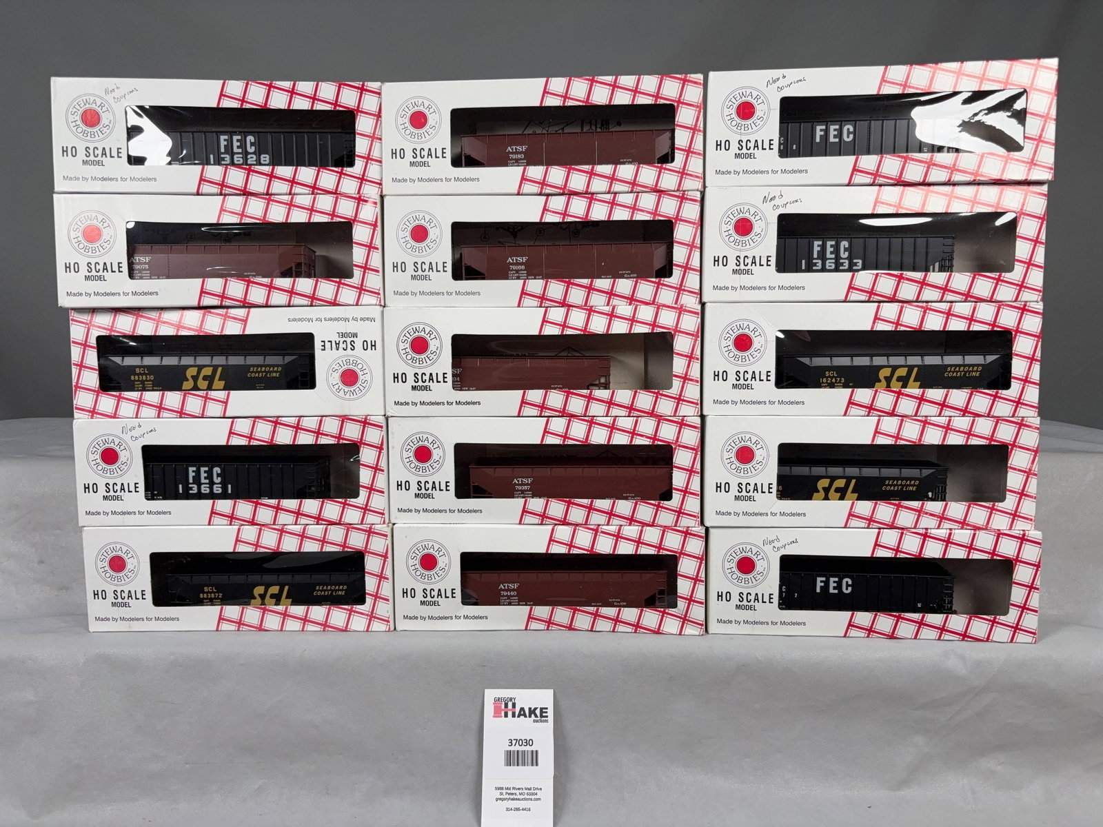 15 Stewart Hobbies Freight Cars w/OB - 2