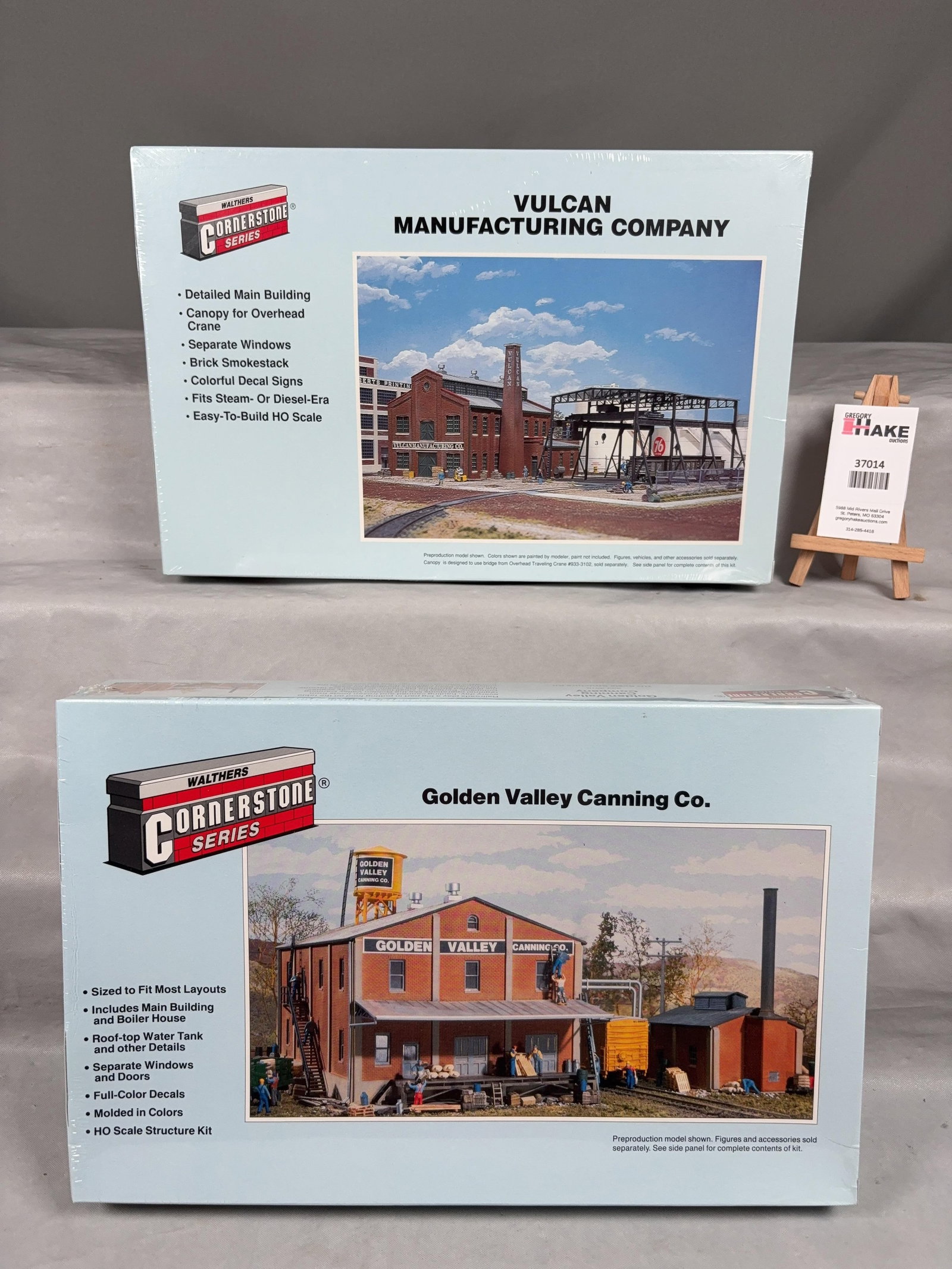 2 Walthers Cornerstone Series Building Kits w/OB - 2