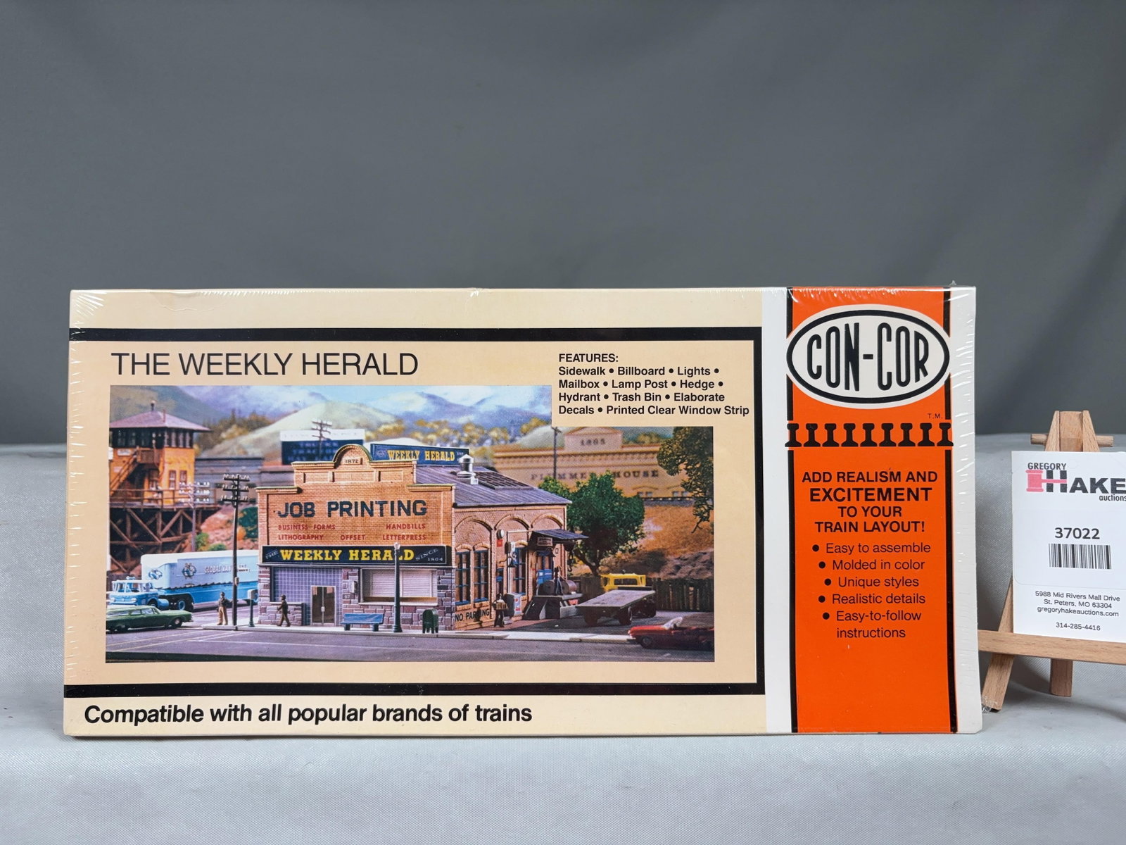 5 Con-Cor Building Structure Kits w/OB - 4
