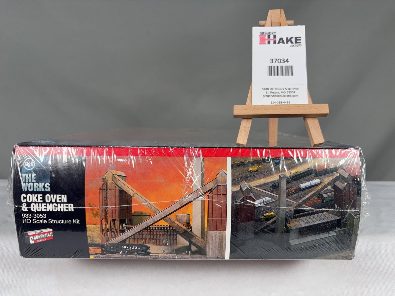 Walthers Cornerstone Series The Works Coke Oven & Quencher Structure Kit 933-3053 w/OB: Walthers Cornerstone Series The Works Coke Oven & Quencher Structure Kit 933-3053 w/OB, C9. � Size 15x11x4