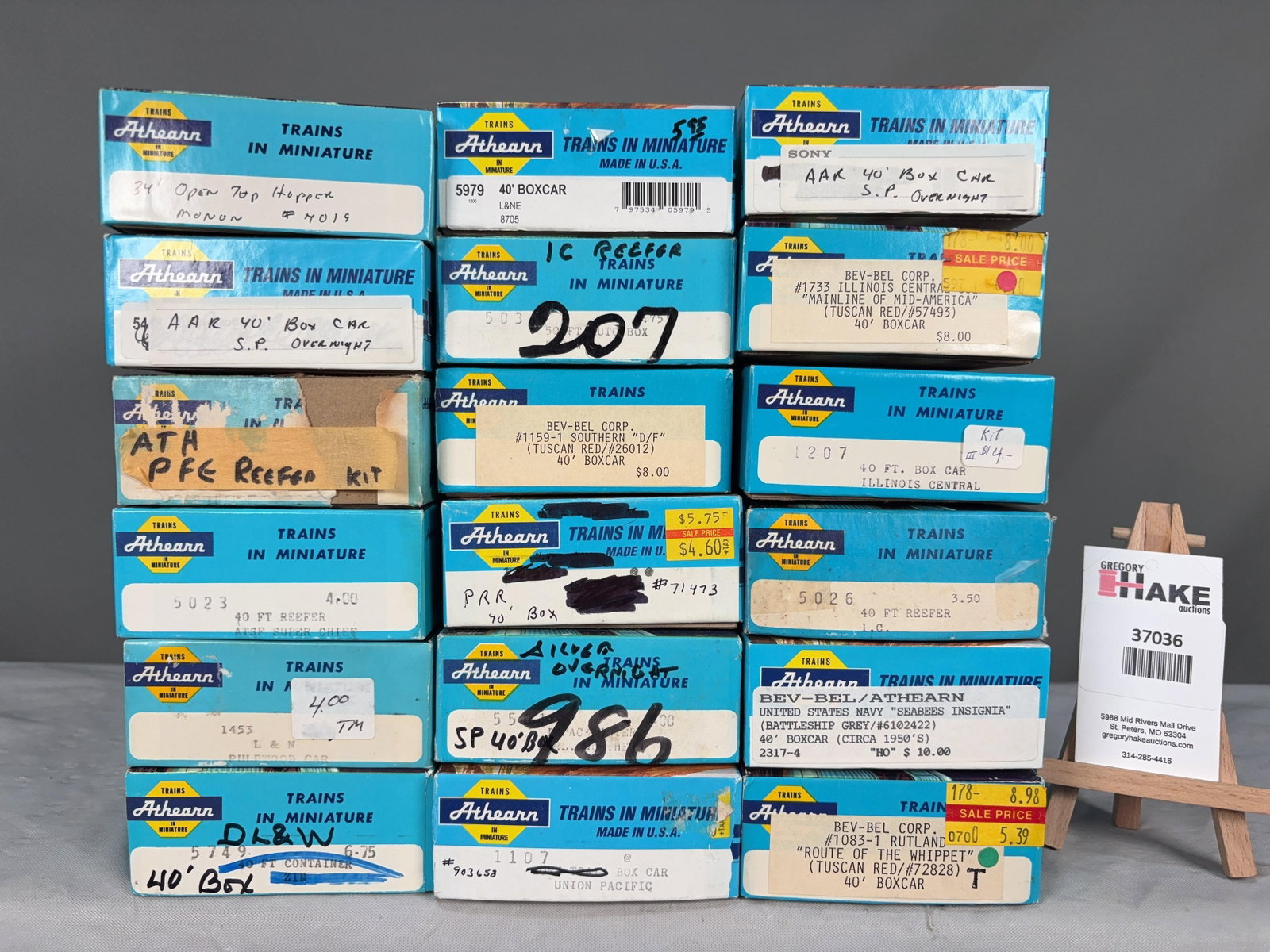 18 Athearn Freight Cars w/OB.� (1 of 2)