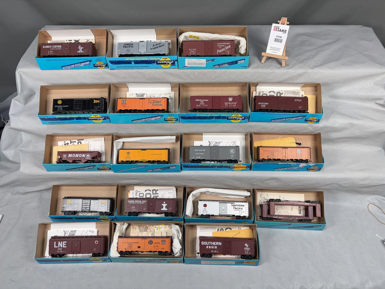 18 Athearn Freight Cars w/OB.� - 2