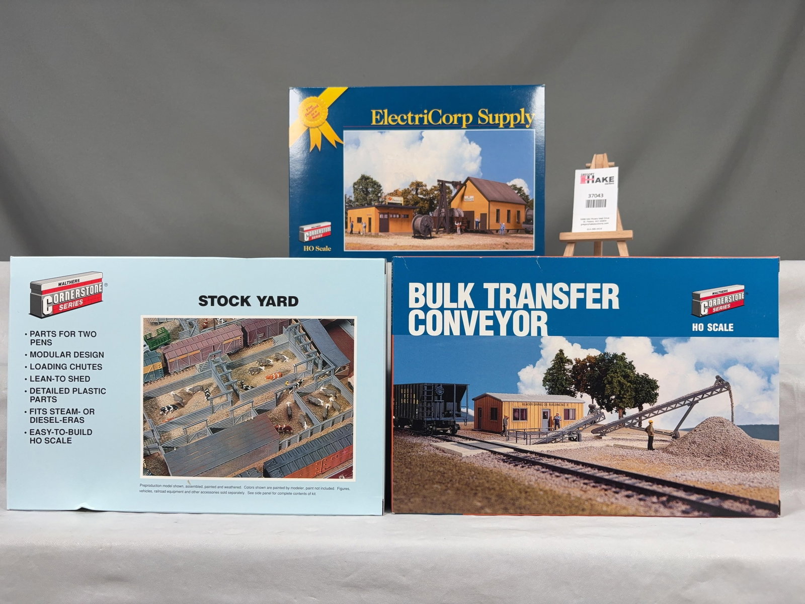 6 Walthers Cornerstone Series Structure Kits w/OB - 3