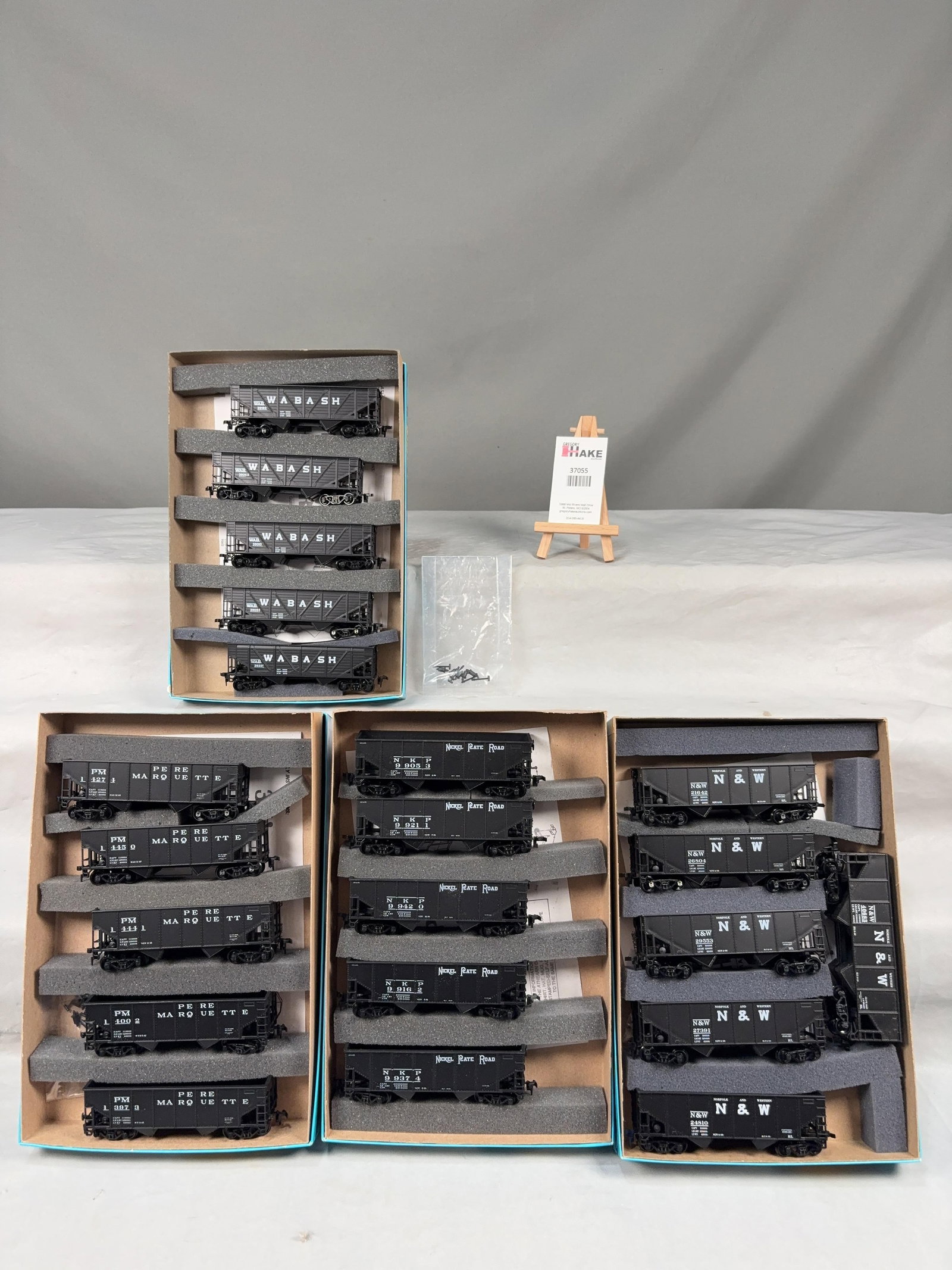 4 Athearn Hopper Car 5 Packs 5648, 5656, 6113, 05643 w/OB - 2