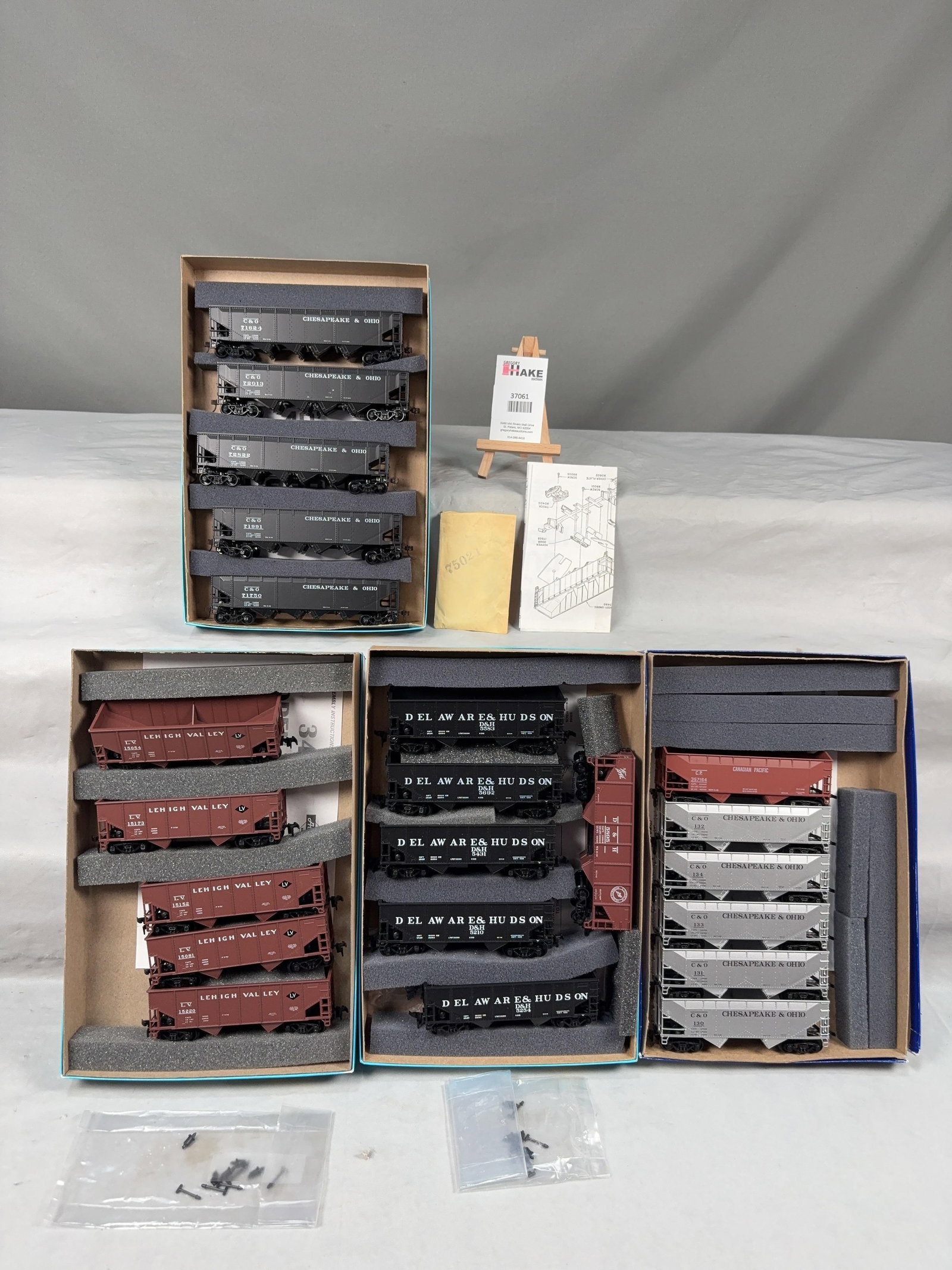 4 Athearn Hopper Car 5 Packs 5641, 5650, 02331, 05781 w/OB - 2